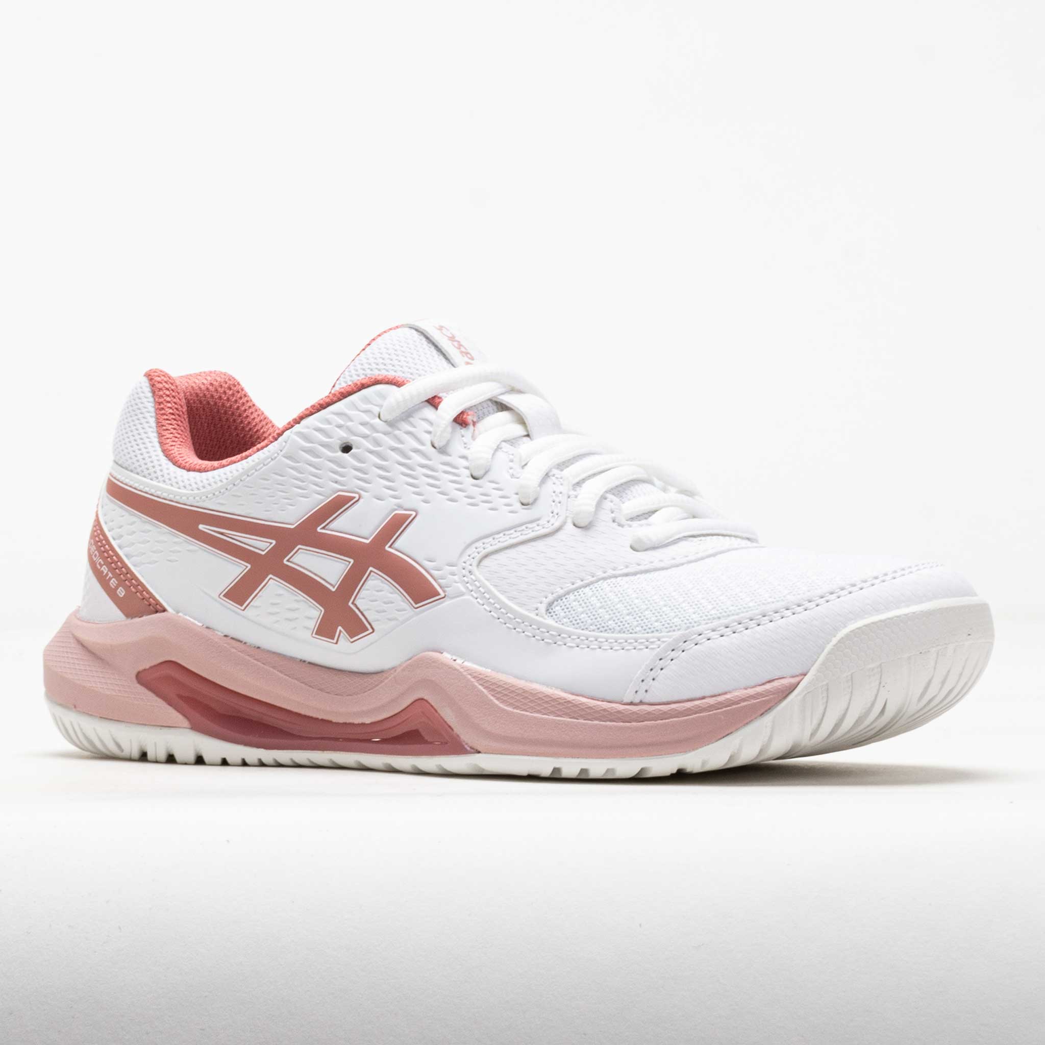 ASICS GEL-Dedicate 8 Women's White/Rose Rouge