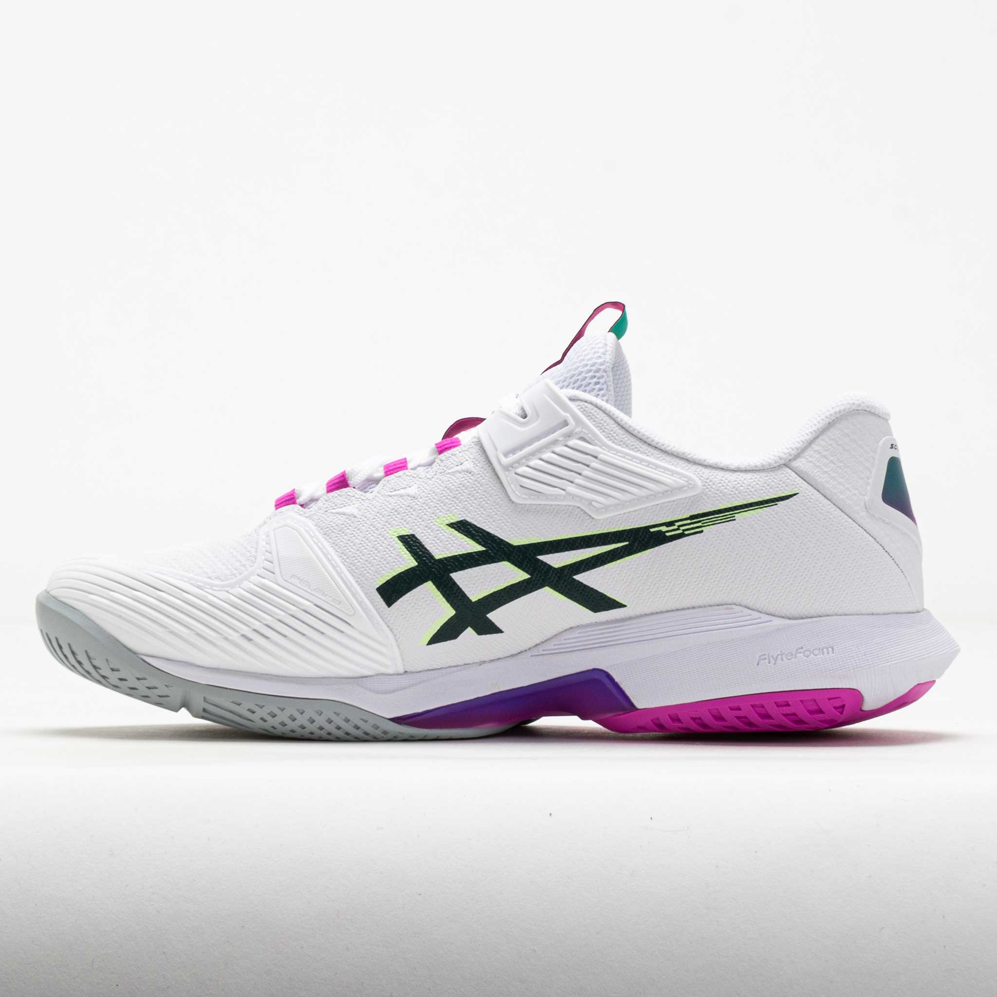 ASICS Solution Speed FF 4 Men's White/Digital Sakura – Holabird Sports
