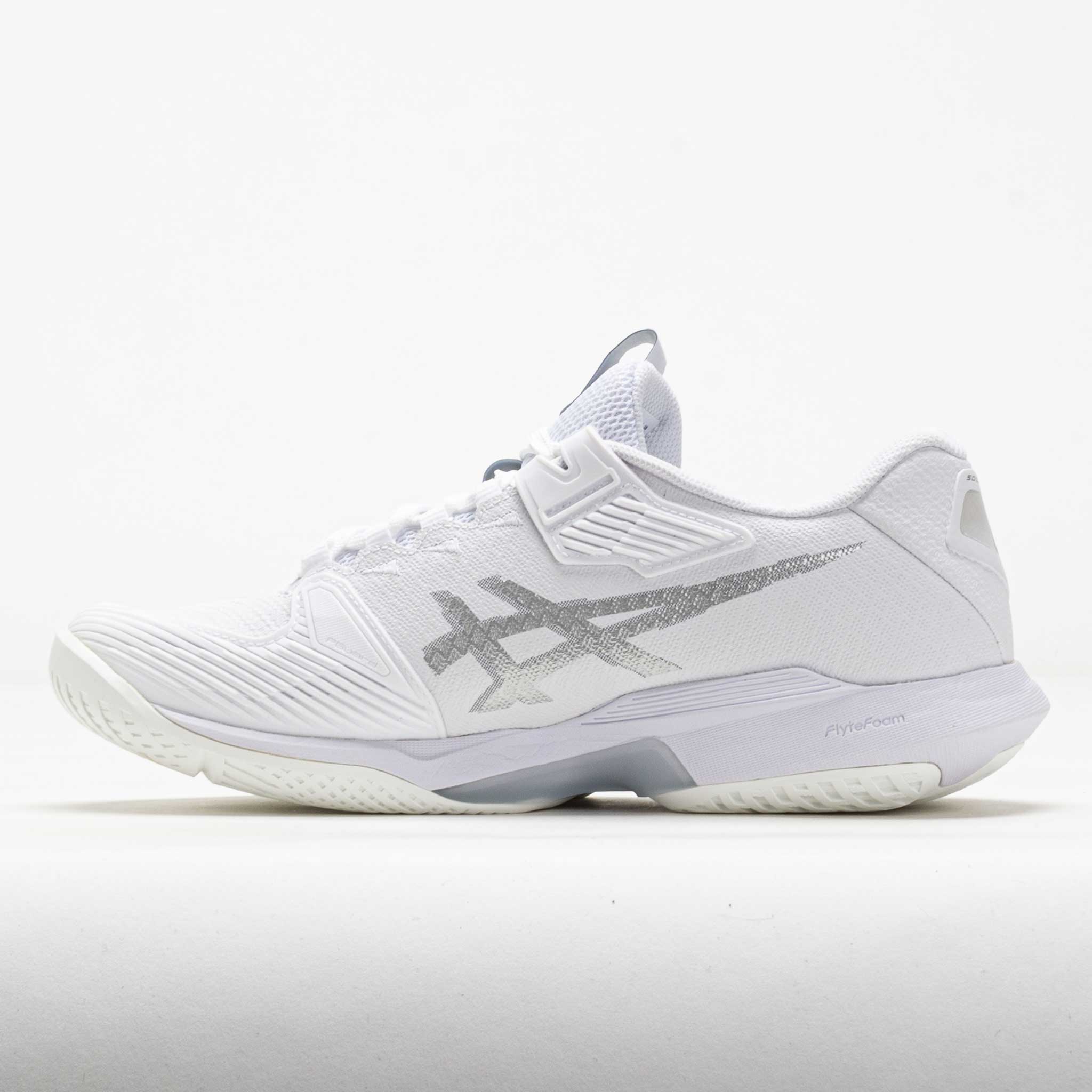 ASICS Solution Speed FF 4 Women's White/Pure Silver – Holabird Sports