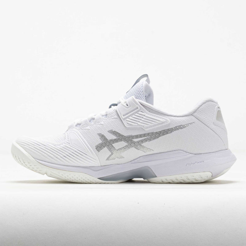 ASICS SPEED SP ホワイト ASICS Solution Speed FF 4 Women's White/Pure Silver – Holabird Sports