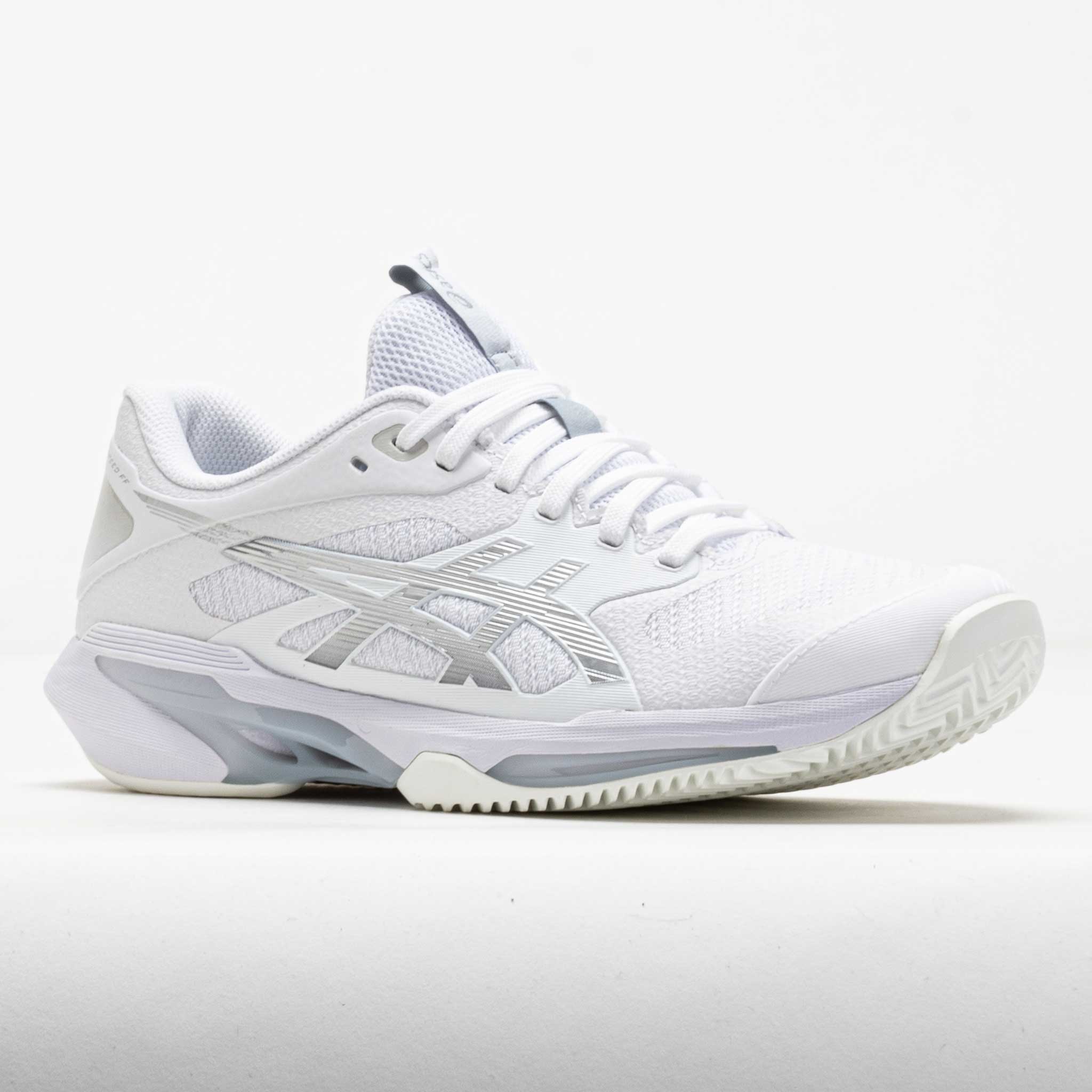 ASICS Solution Speed FF 4 Clay Women's White/Pure Silver