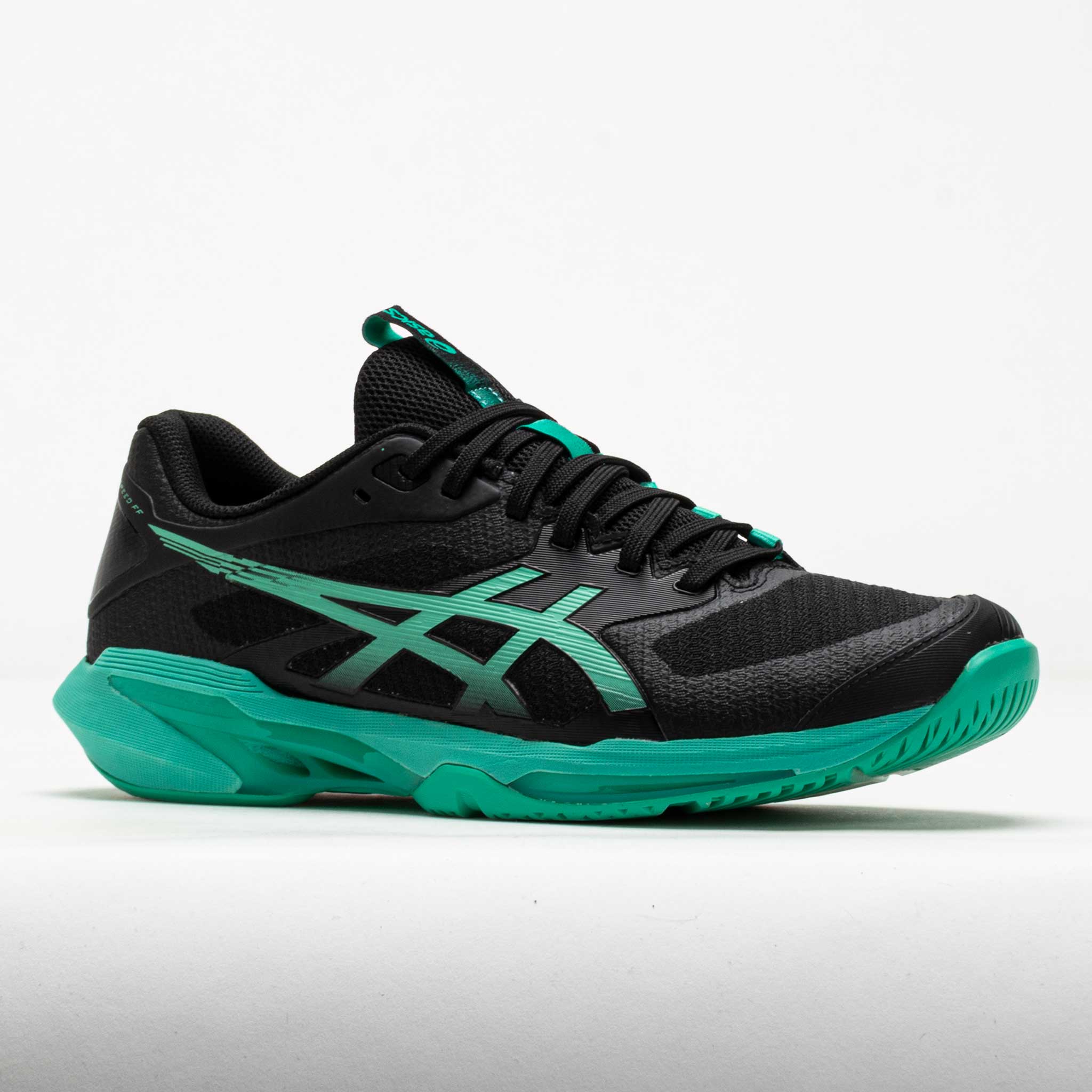 ASICS Solution Speed FF 4 Men's Black/Aurora Green