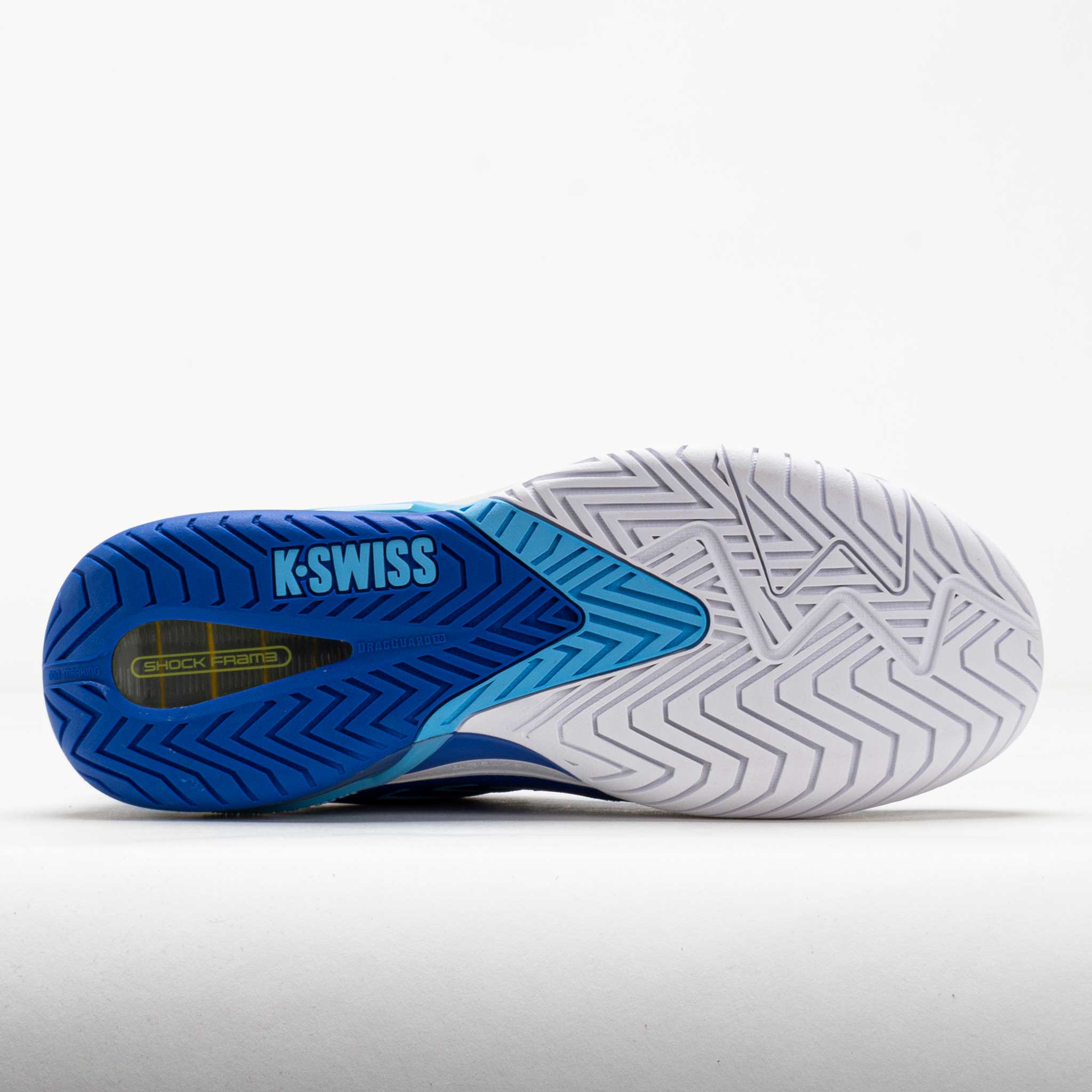 水流波　hydroblast サインド　英語　4枚セット K-Swiss Ultrashot 4 Men's Dazzling Blue/White/Baltic Sea