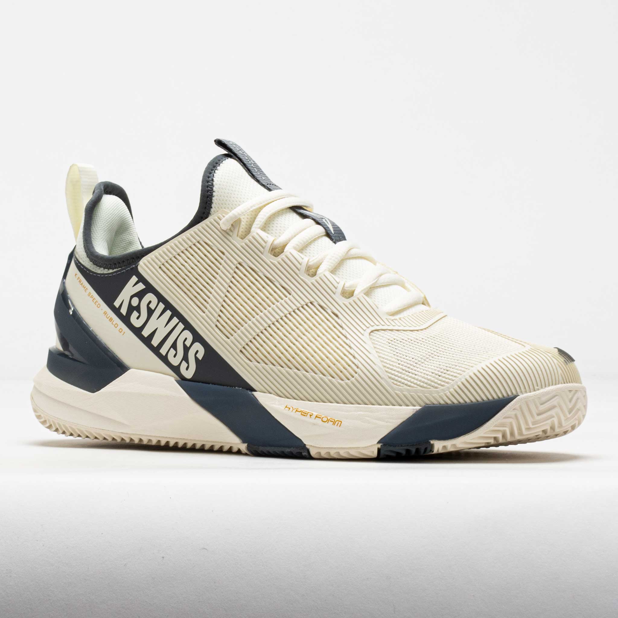 K-Swiss K-Frame Speed Rublo Clay Men's Egret/Turbulence