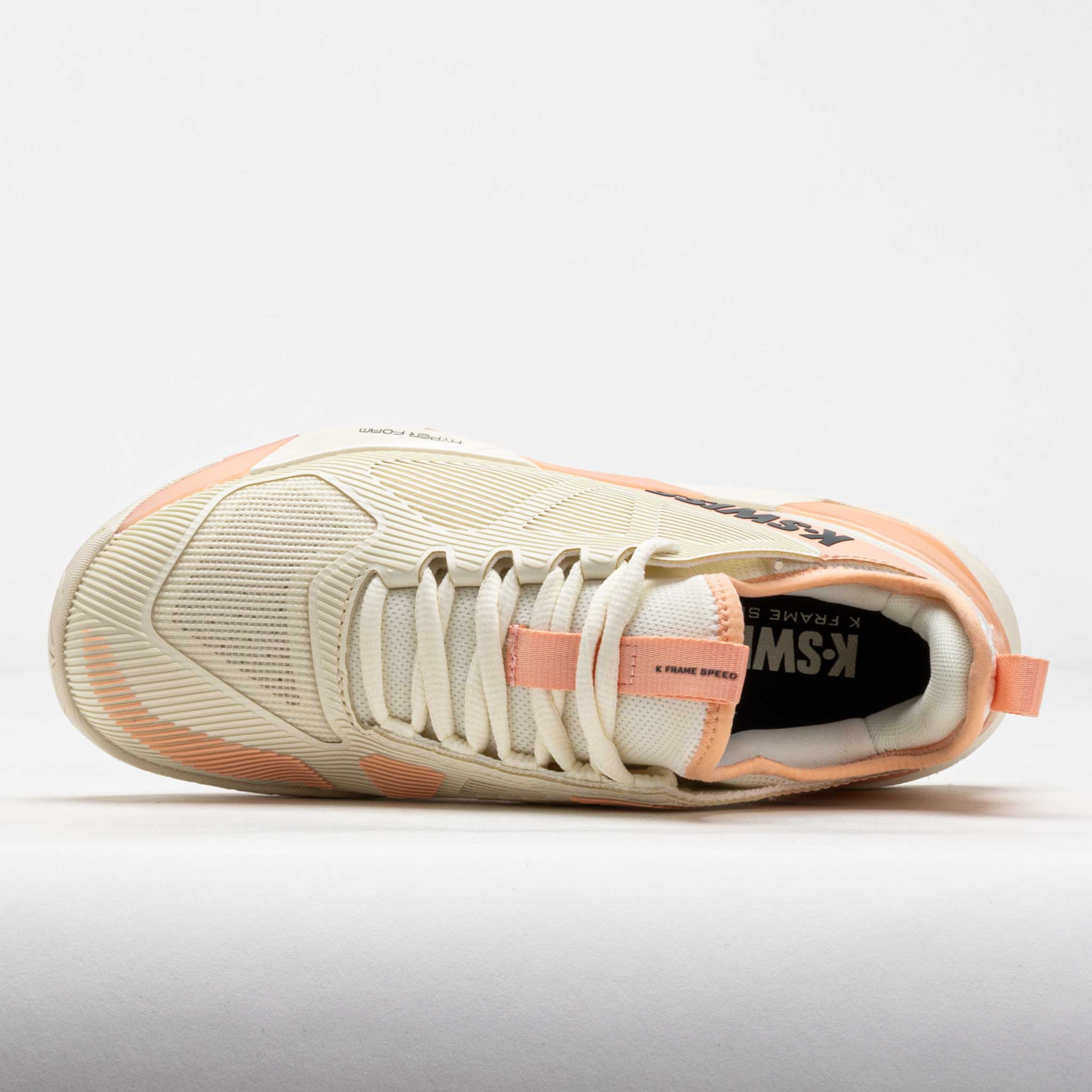 K-Swiss K-Frame Speed Women's Egret/Peach Parfait – Holabird Sports