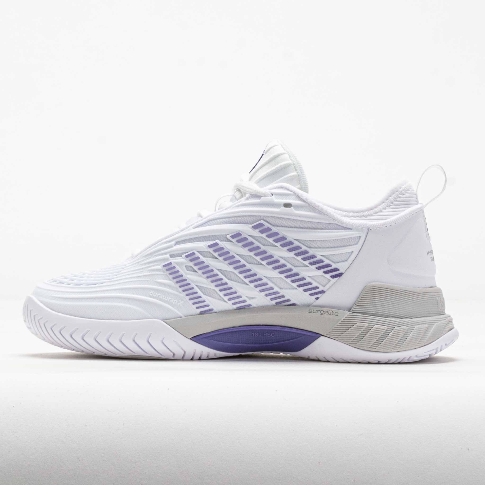 K-Swiss Hypercourt Supreme 2 Women's White/Lunar Rock/Purple Haze