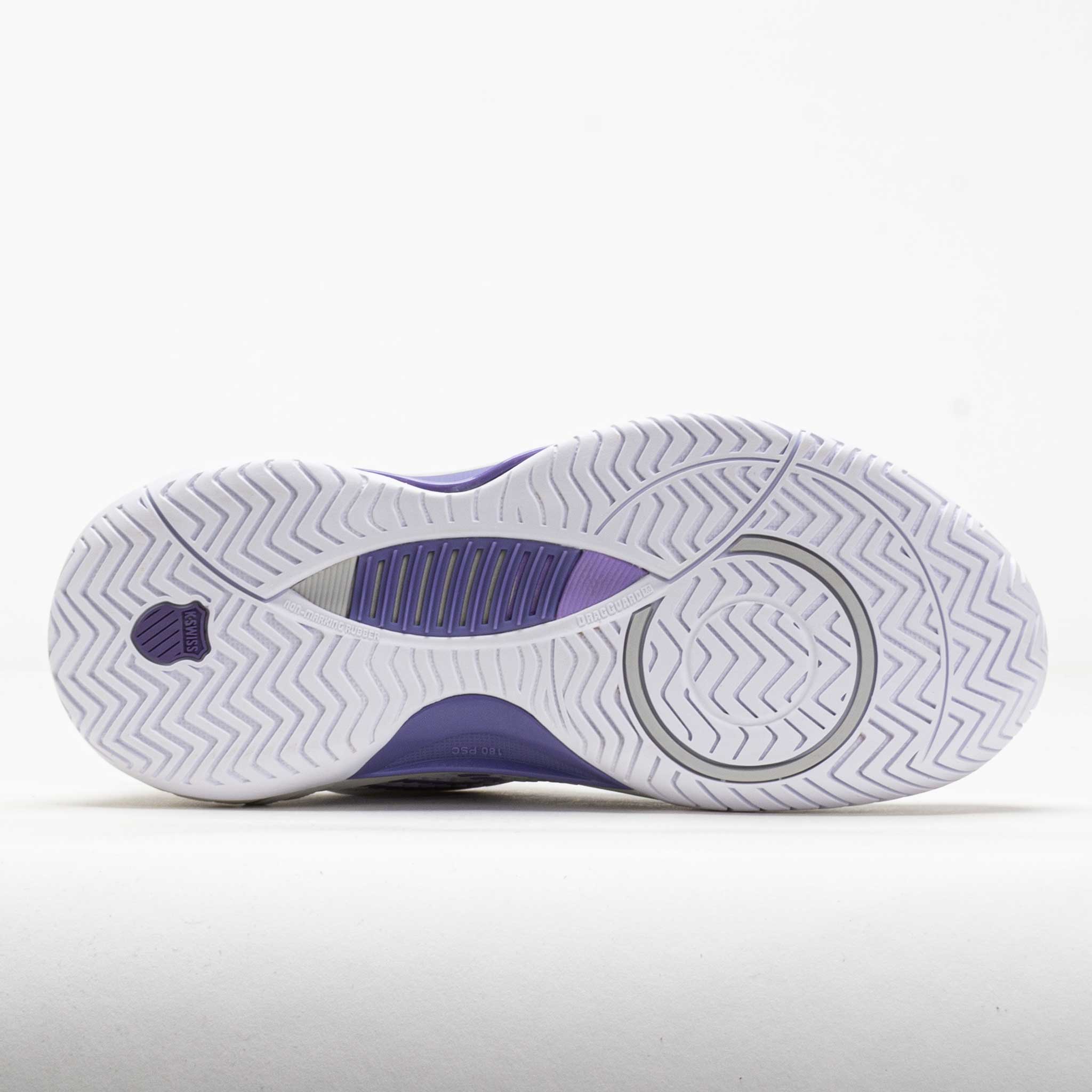 K-Swiss Hypercourt Supreme 2 Women's White/Lunar Rock/Purple Haze