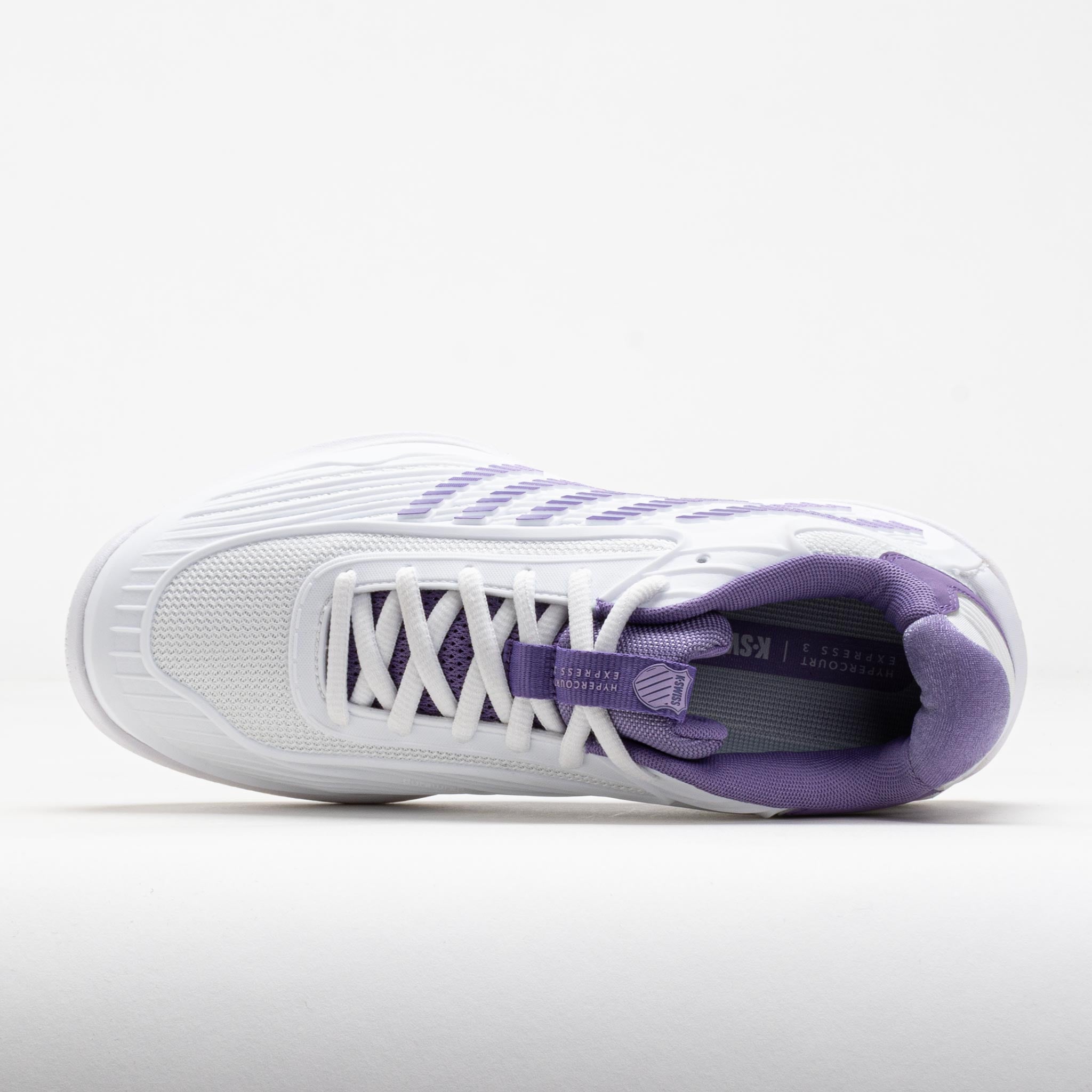 K-Swiss Hypercourt Express 3 Women's White/Purple Haze/Lunar Rock
