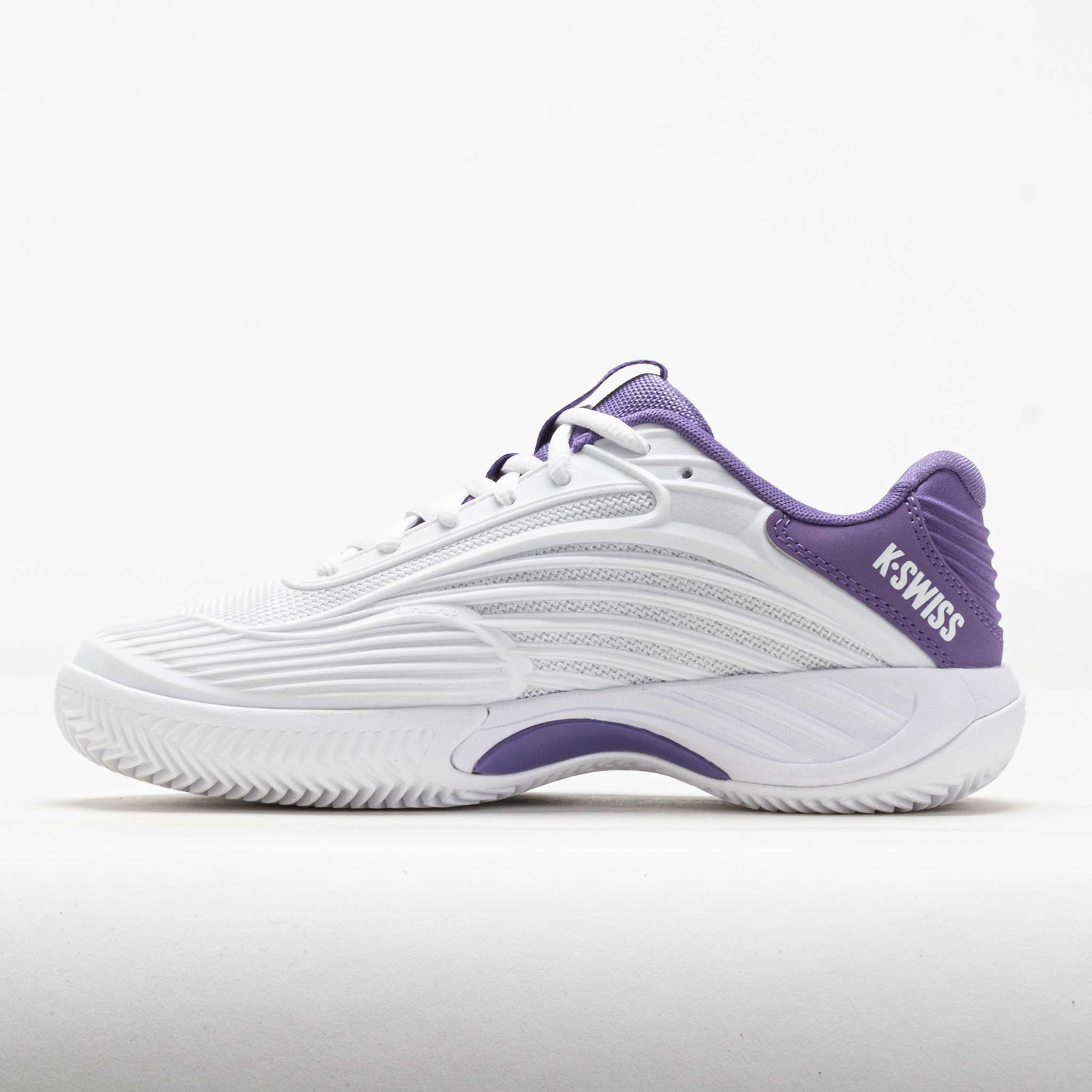 K-Swiss Hypercourt Express 3 Clay Women's White/Purple Haze/Lunar Rock