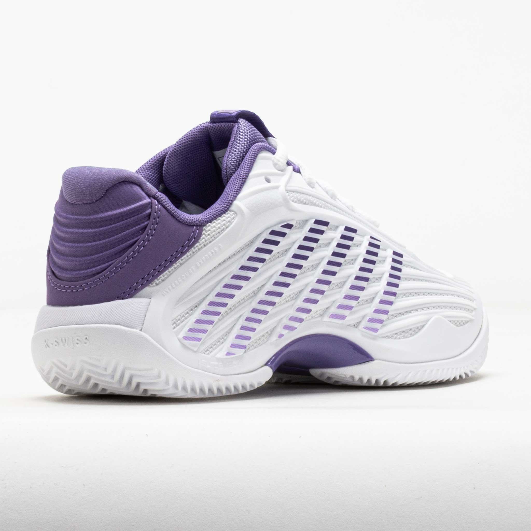 K-Swiss Hypercourt Express 3 Clay Women's White/Purple Haze/Lunar Rock