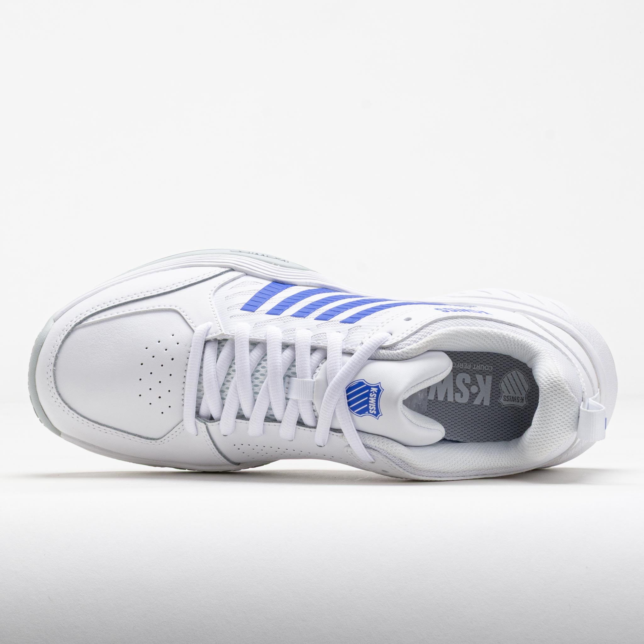 K-Swiss Court Express 2 Men's White/Dazzling Blue – Holabird Sports