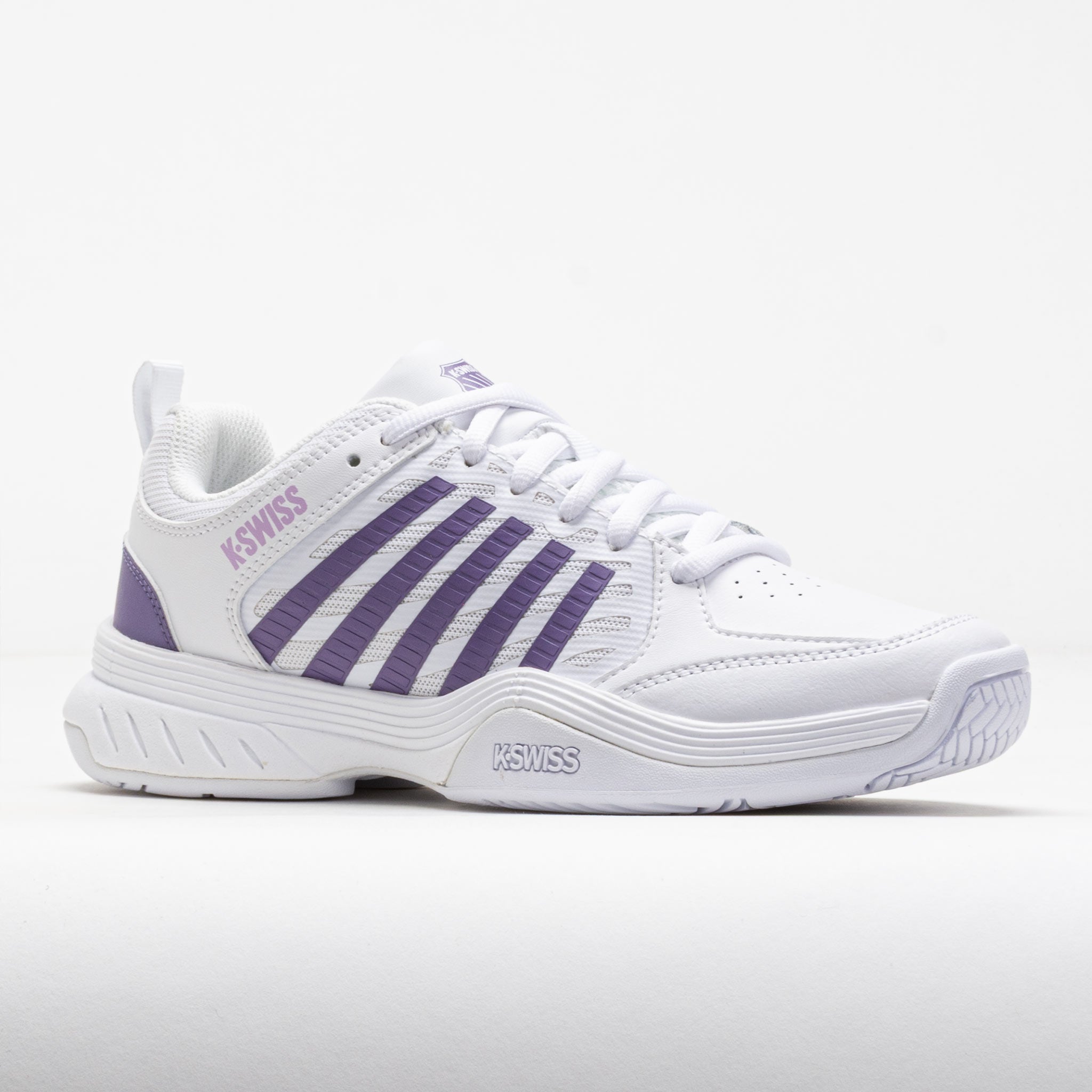 K-Swiss Court Express 2 Women's White/Purple Haze/Neon Lavender
