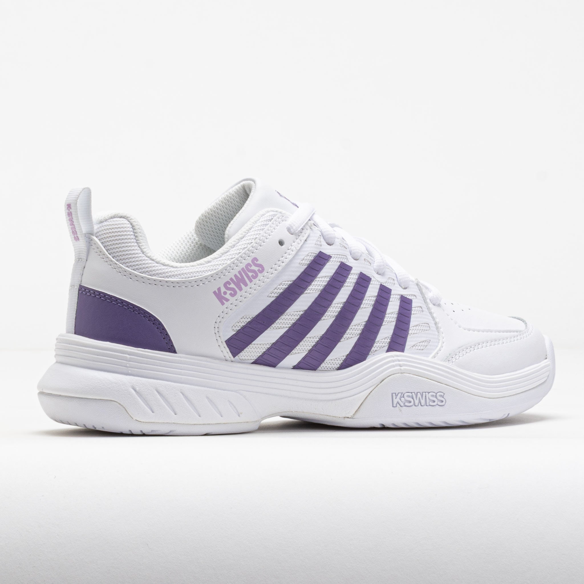 K-Swiss Court Express 2 Women's White/Purple Haze/Neon Lavender