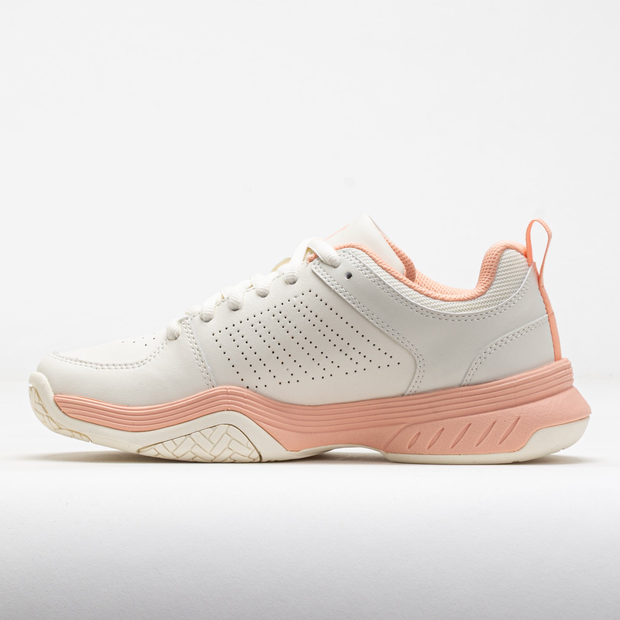 K-Swiss Court Express 2 Women's Egret/Peach Parfait – Holabird Sports
