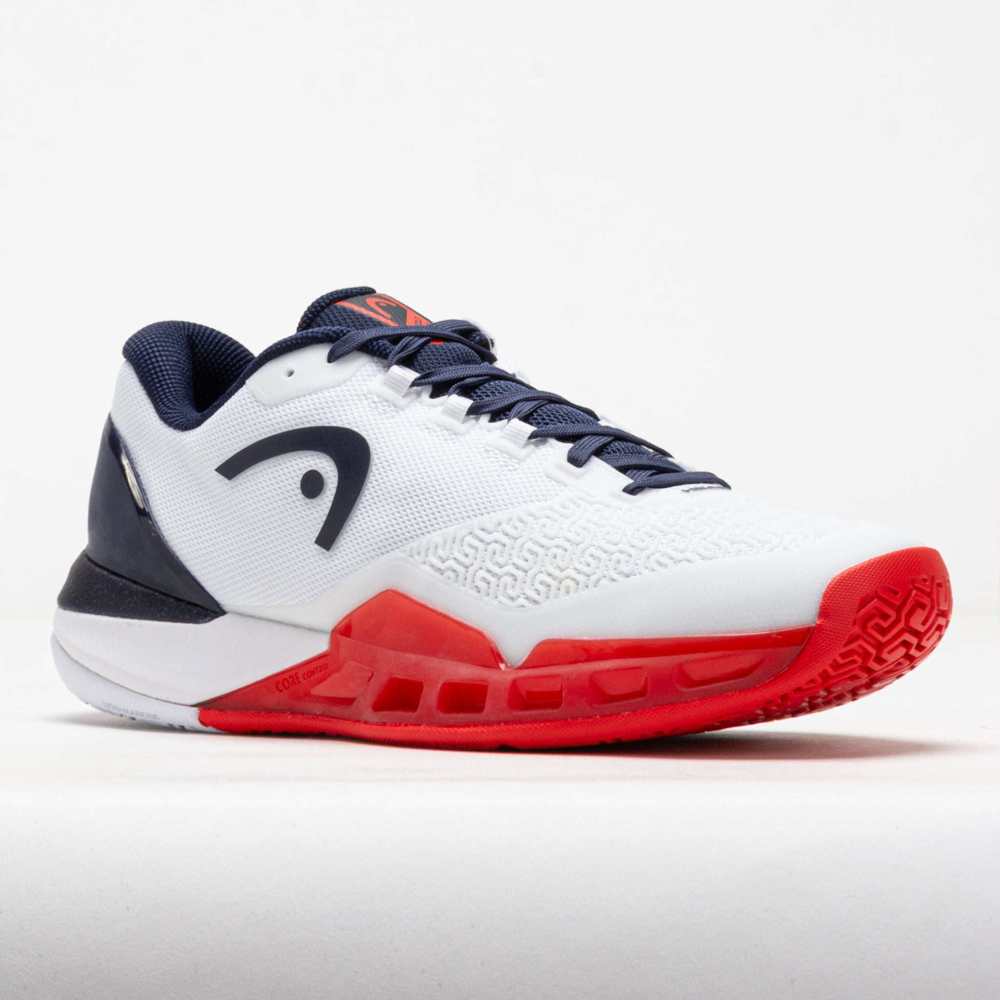 head　tennis　ヘッド　テニスシューズ HEAD Revolt Pro 5.0 Men's White/Navy/Red – Holabird Sports