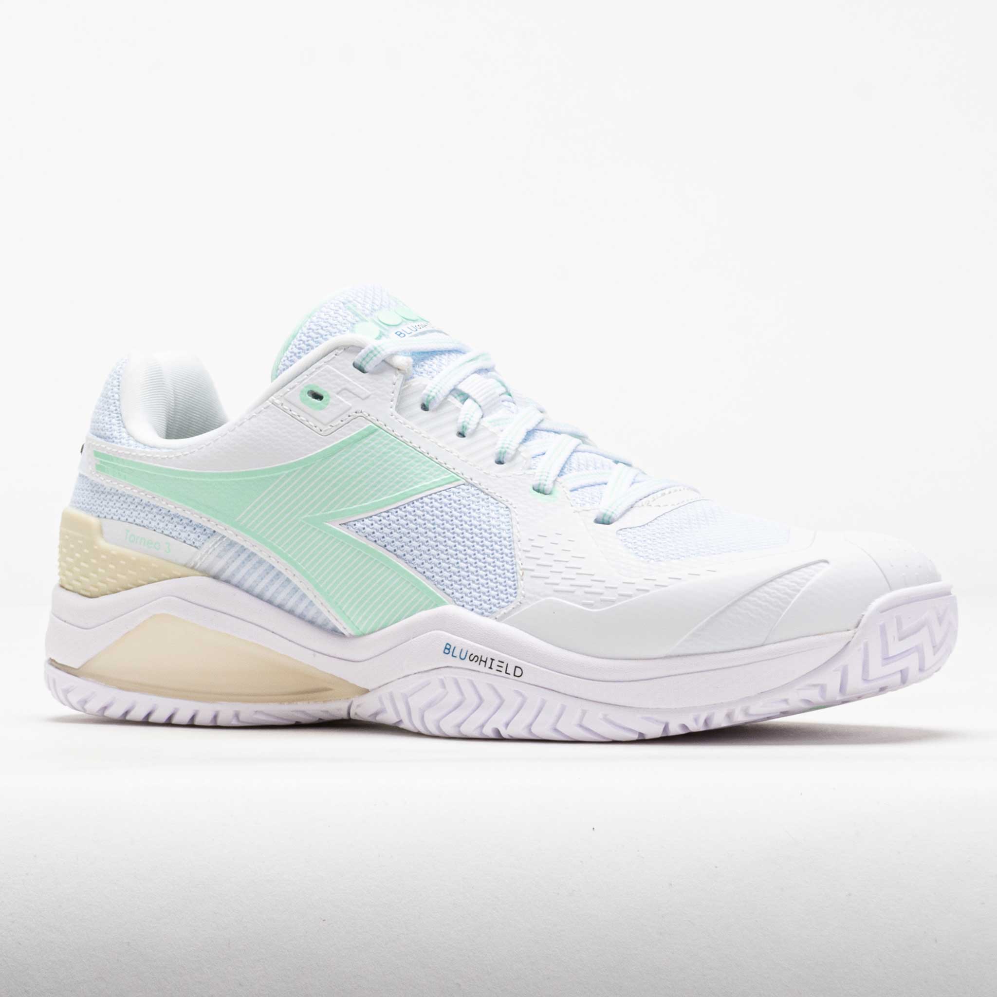 Diadora Blushield Torneo 3 AG Women's White/Bay – Holabird Sports