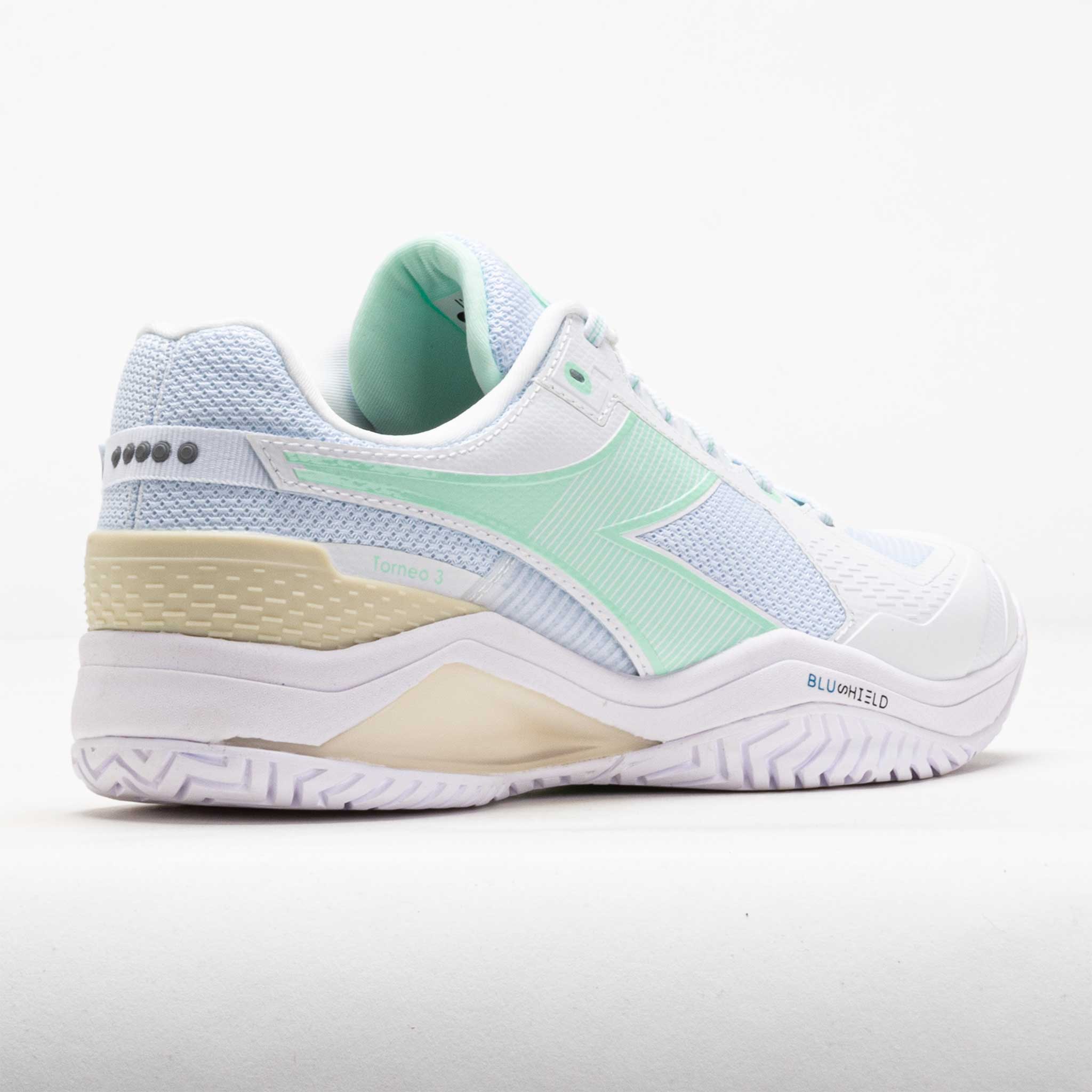 Diadora Blushield Torneo 3 AG Women's White/Bay – Holabird Sports