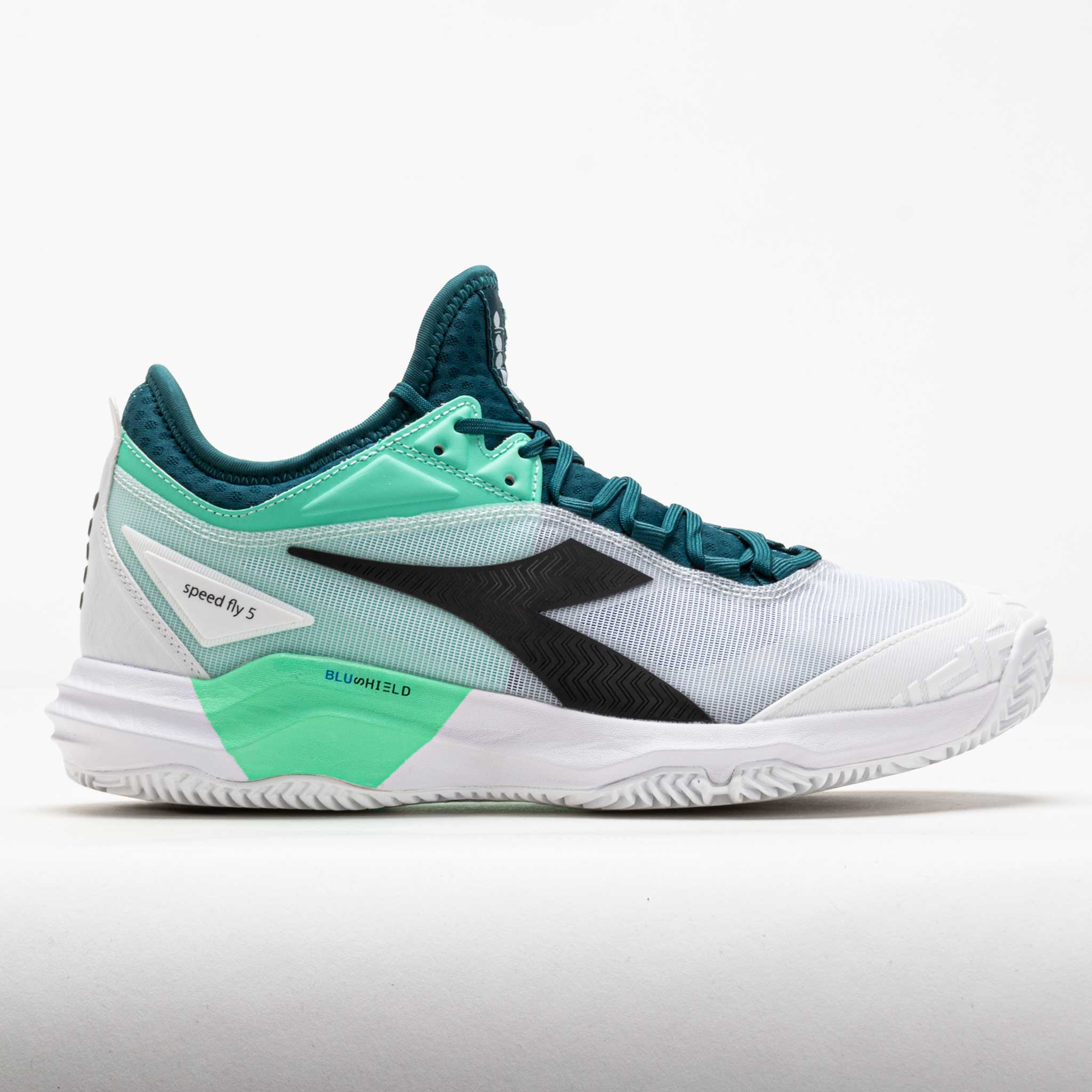 Diadora Speed Blushield Fly 5+ Clay Men's Shaded Spruce/Black/White