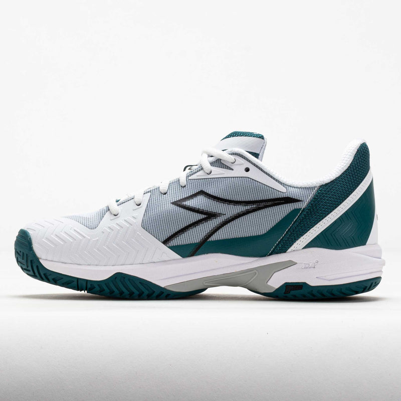 Diadora Trofeo 4 AG Men's White/Black/Shaded Spruce – Holabird Sports