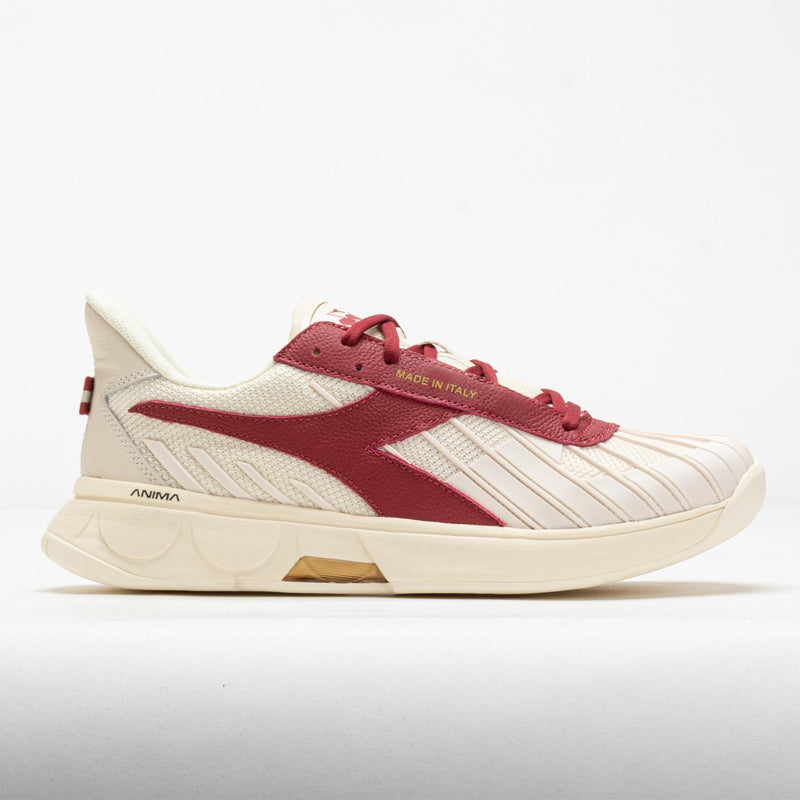 Diadora B.Elite Star Unisex Whisper White/Garnet – Holabird Sports