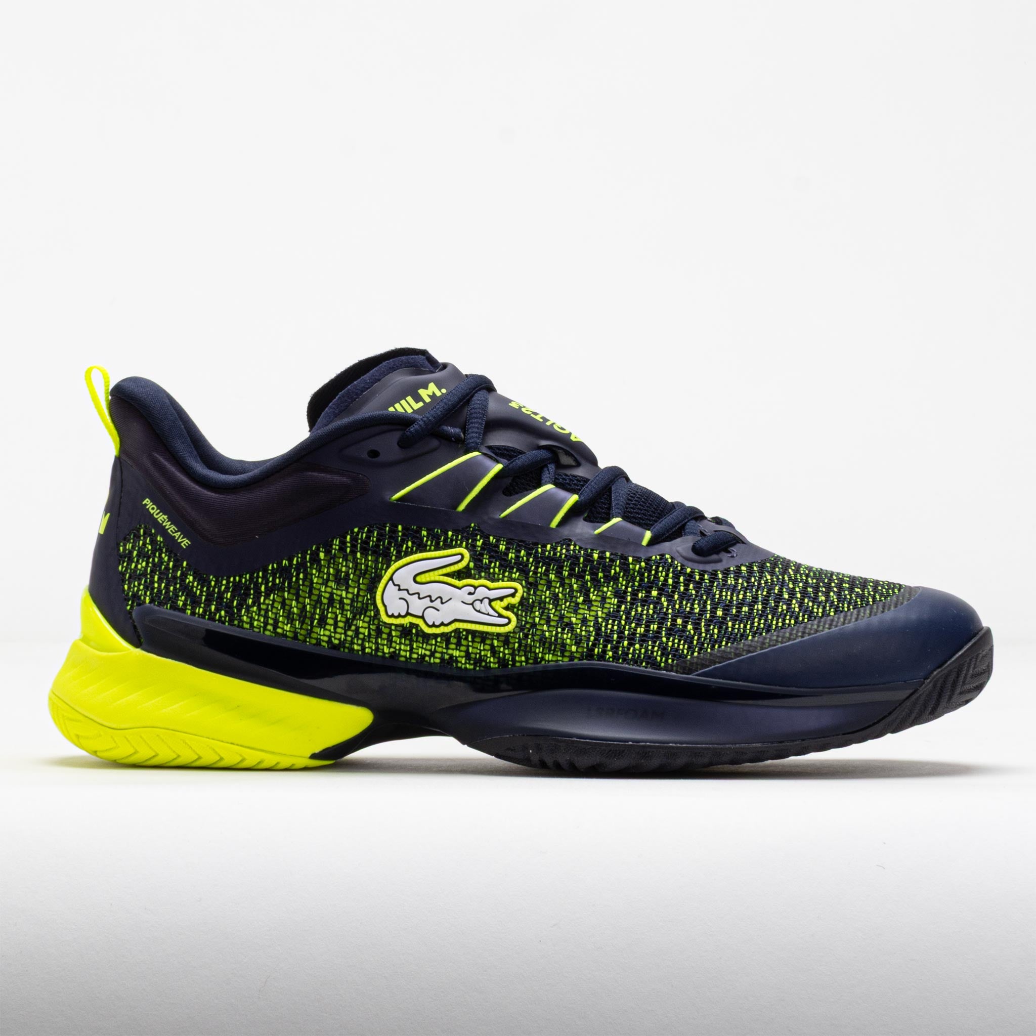 Lacoste AG-LT 23 Ultra Medvedev Men's Navy/Yellow – Holabird Sports