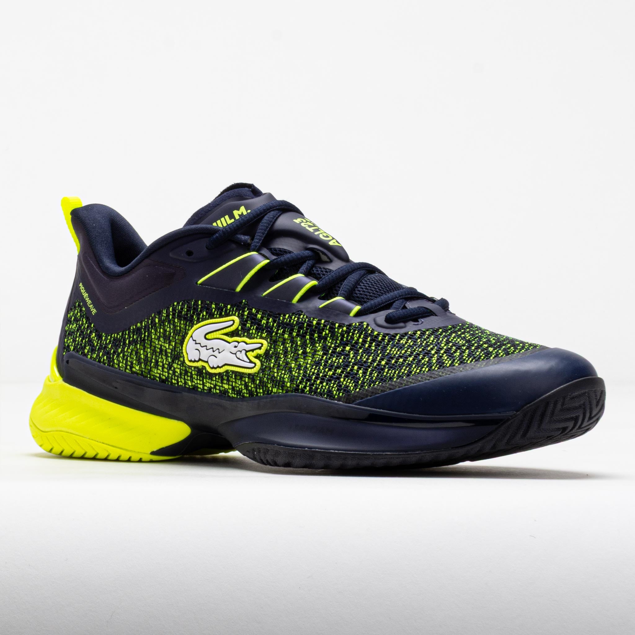 Lacoste AG-LT 23 Ultra Medvedev Men's Navy/Yellow – Holabird Sports