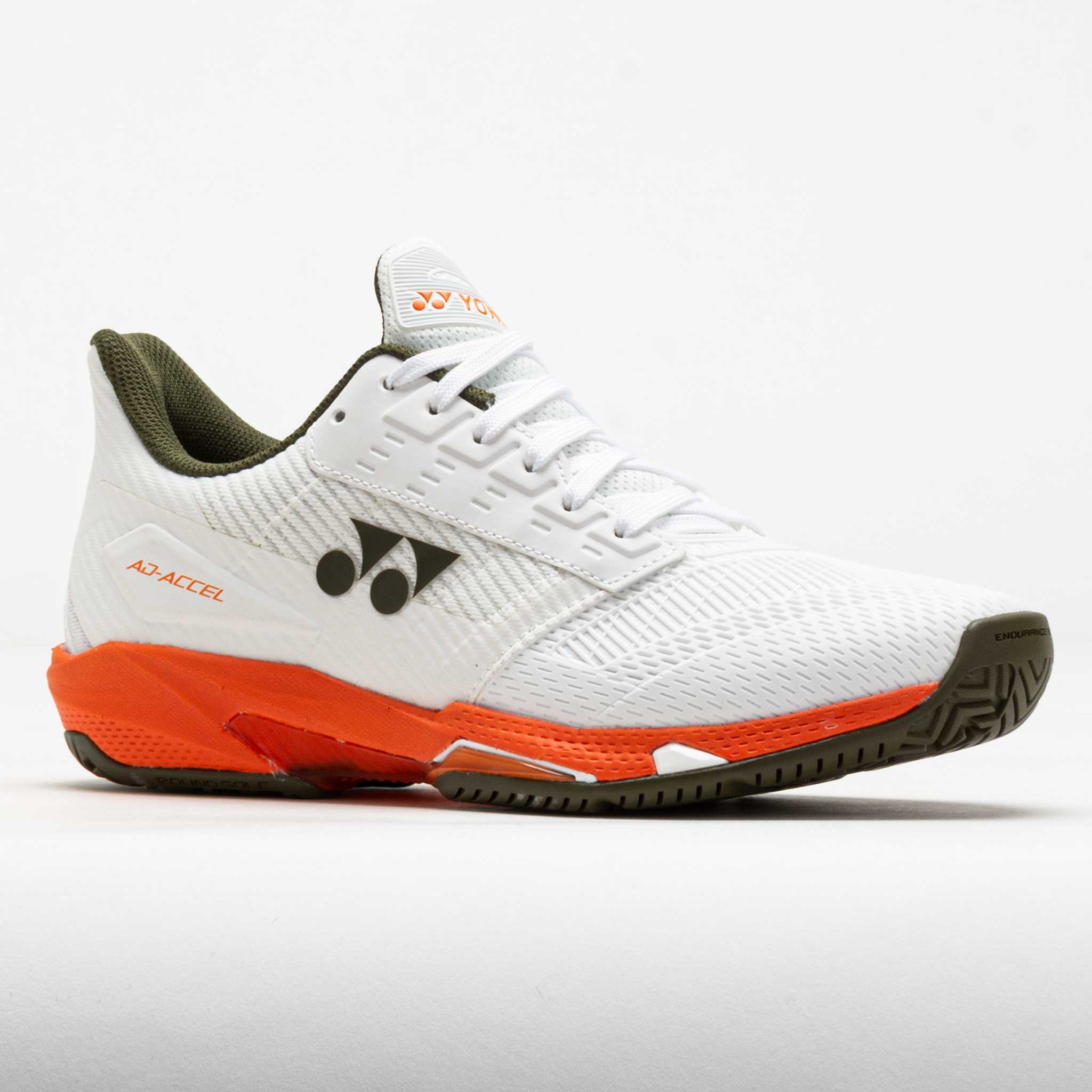 Yonex Power Cushion Ad-Accel Men's White/Orange – Holabird Sports