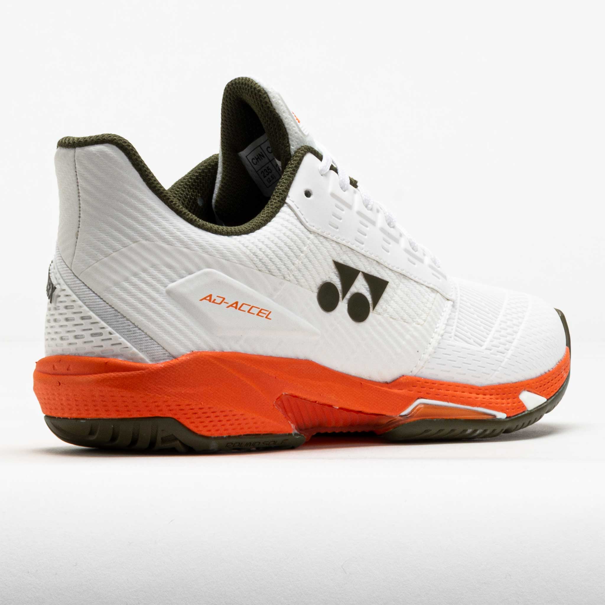 Yonex Power Cushion Ad-Accel Men's White/Orange – Holabird Sports