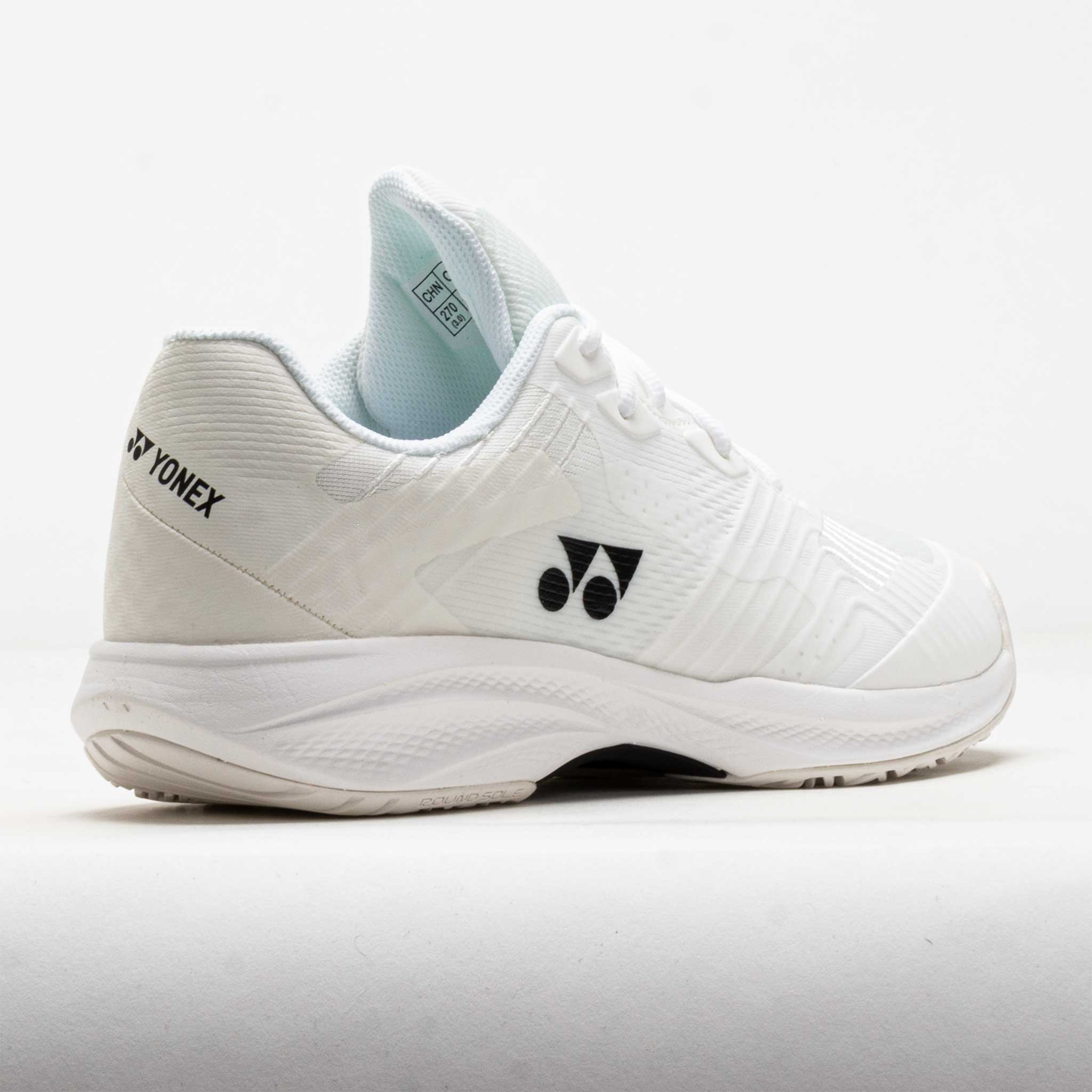 YONEX SONICAGE ワイド ホワイト テニスシューズ Yonex Power Cushion Sonicage Wide Men's White – Holabird Sports