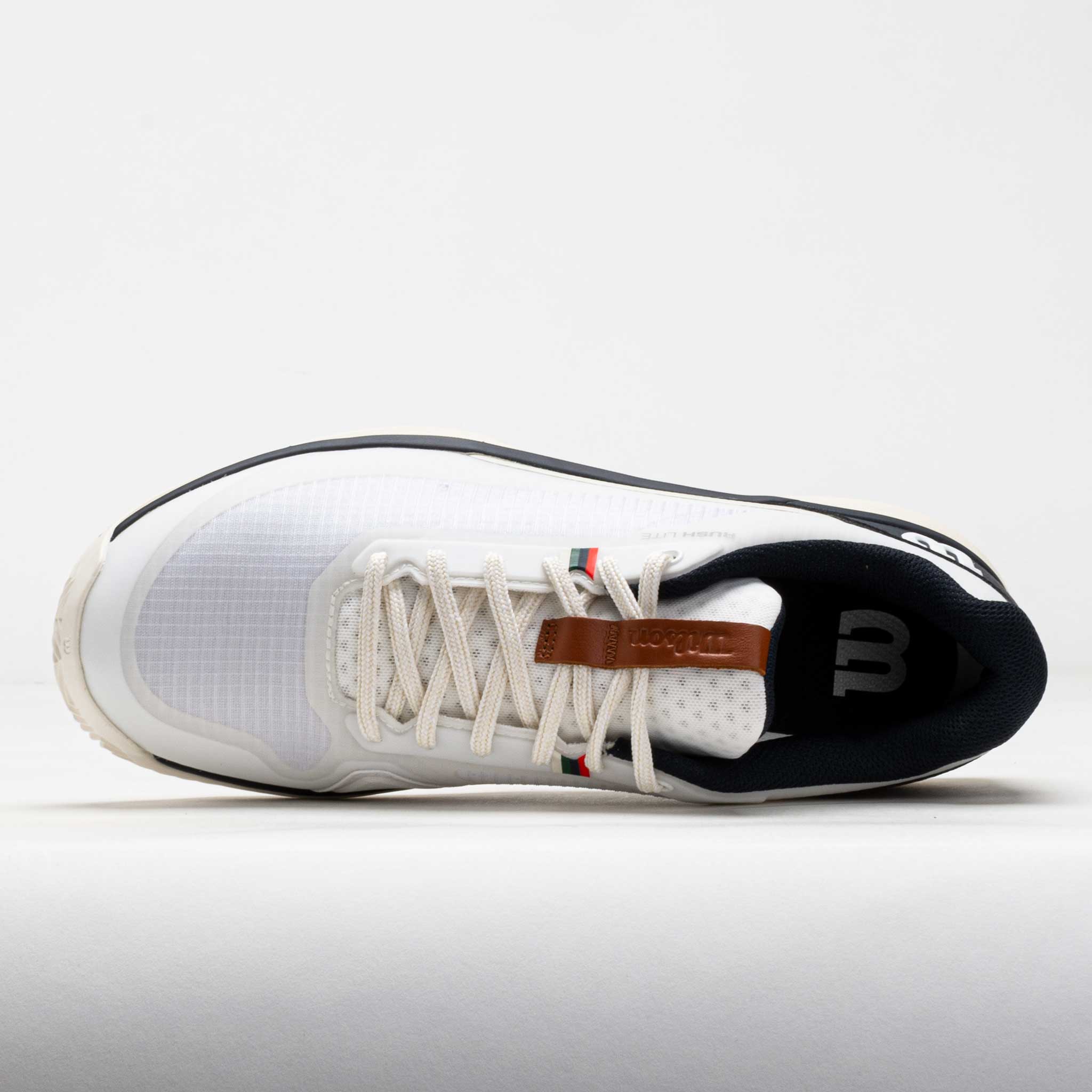 Wilson Rush Lite 5 Clay Men's White/Navy Blazer/Gum – Holabird Sports