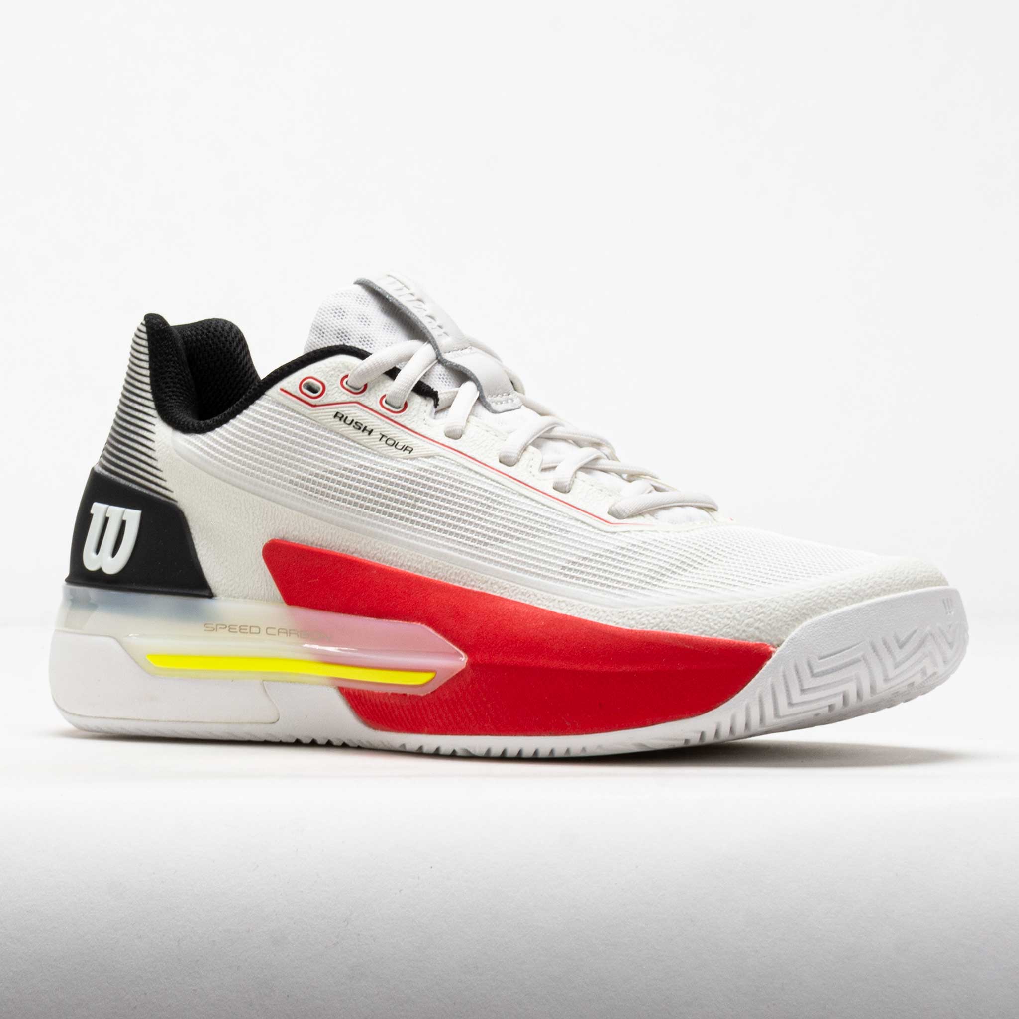 Wilson Rush Tour 5 Men's White/Black/Infrared – Holabird Sports