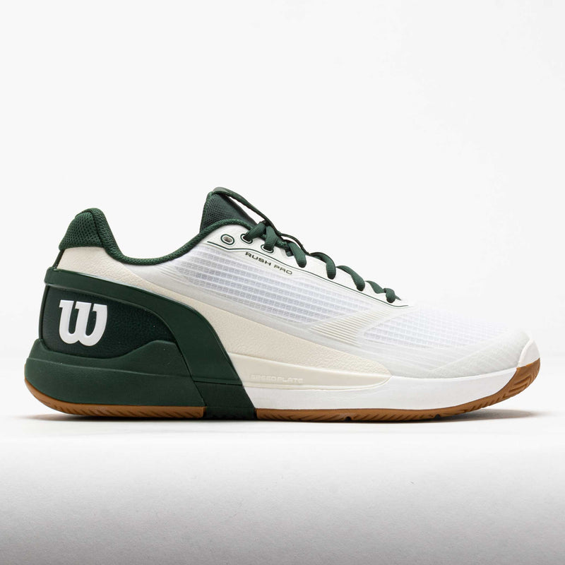 Wilson Rush Pro 5 Men's White/Sycamore/Gum – Holabird Sports