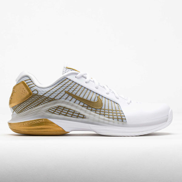 Nike Vapor 12 Hypersmash Men's White/Metallic Gold