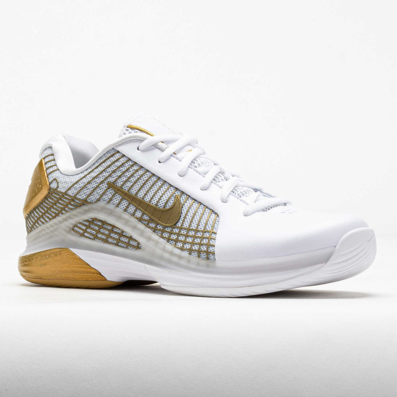 Nike Vapor 12 Hypersmash Men's White/Metallic Gold