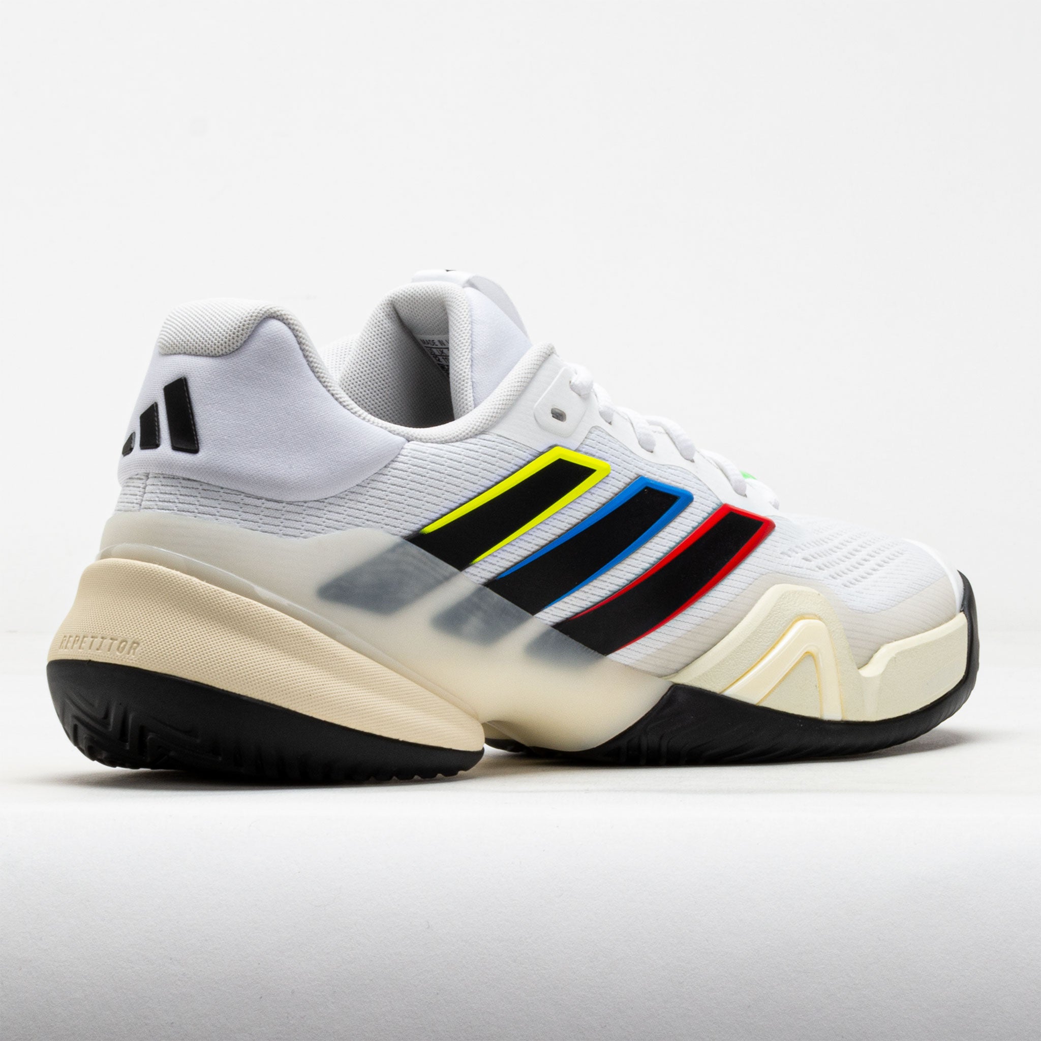 adidas Barricade 14 Men's White/Black/Cream – Holabird Sports