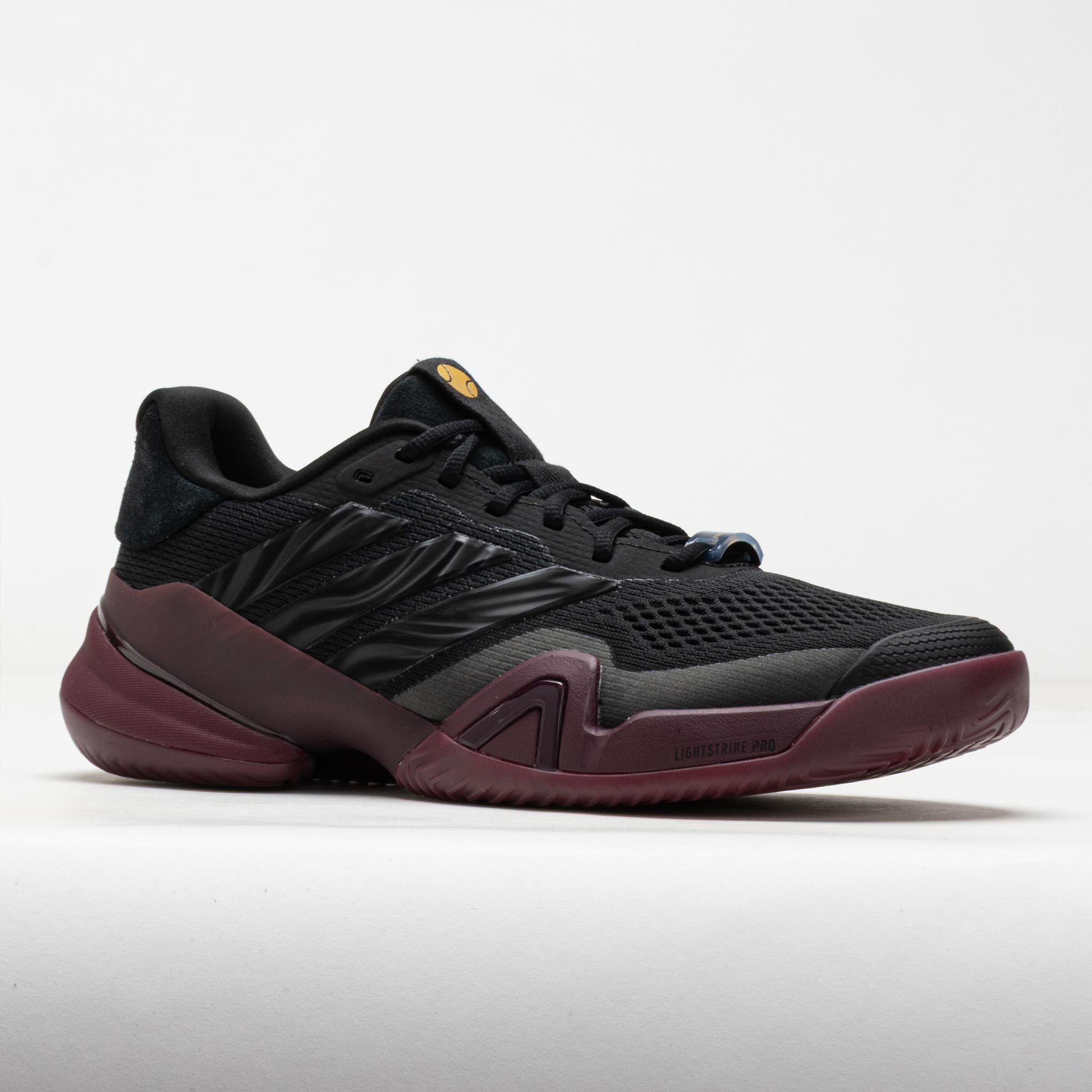 adidas Barricade 14 Men's Core Black/Maroon