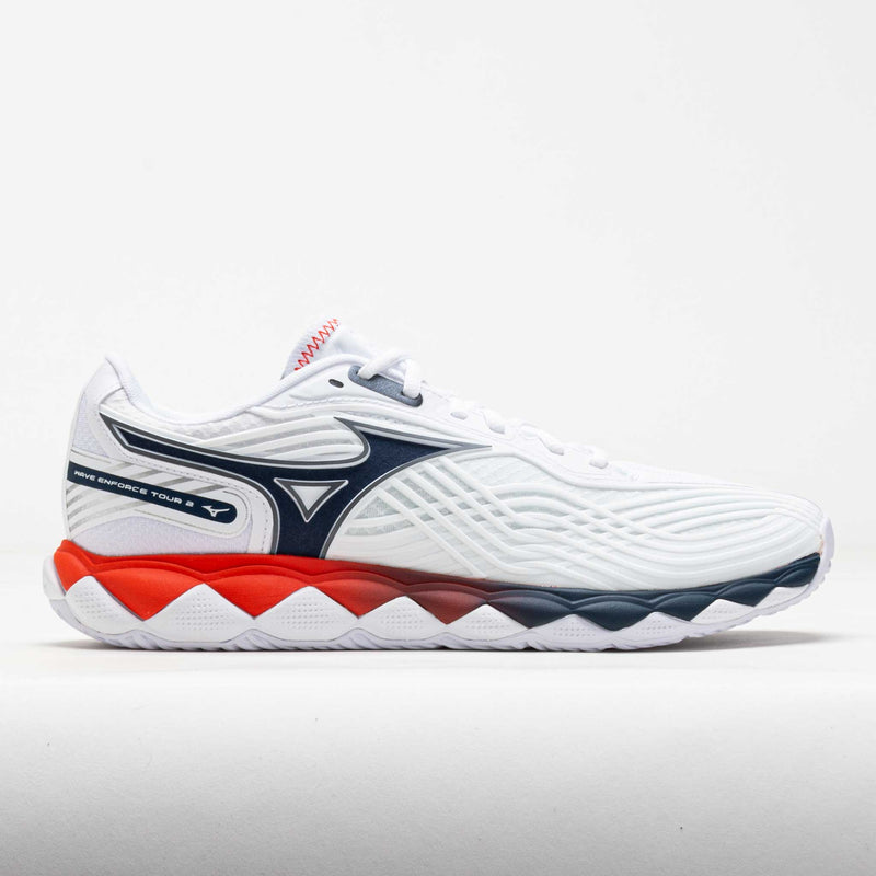 Mizuno Wave Enforce Tour 2 AC Men's White/Insignia Blue – Holabird