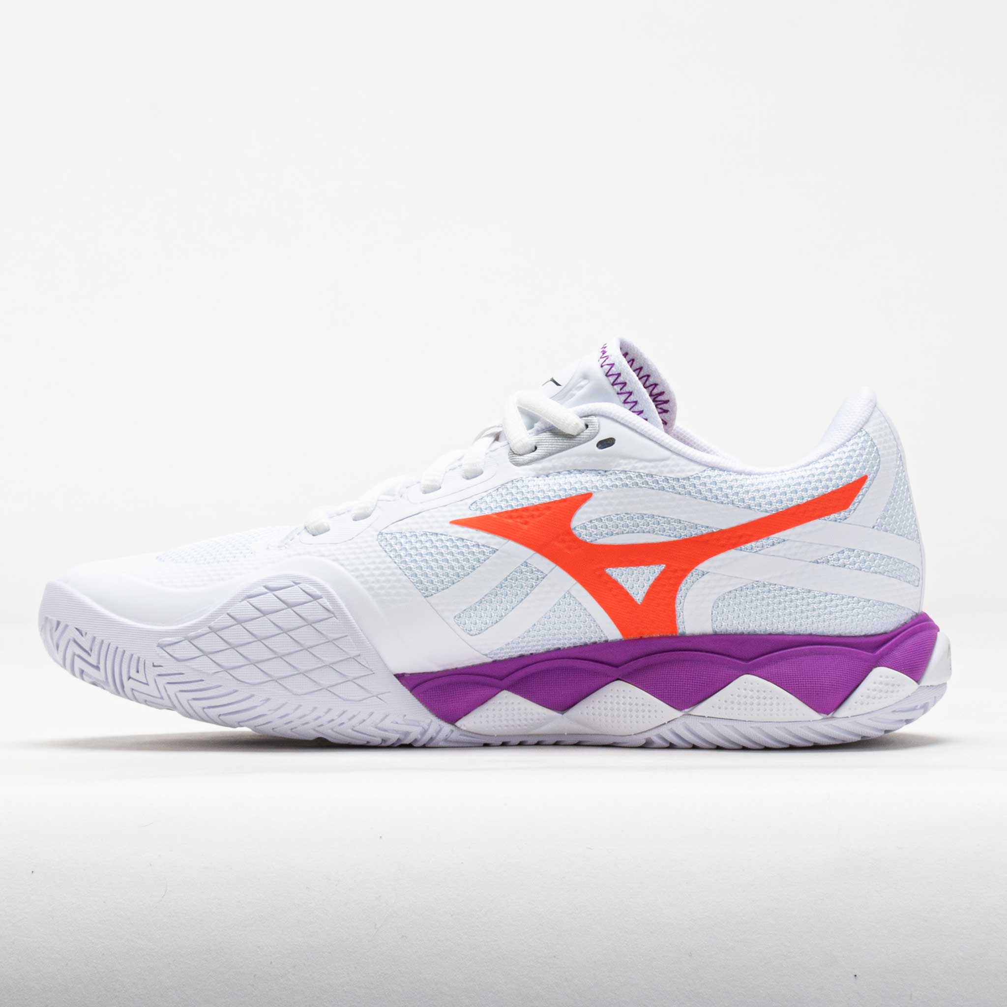 Mizuno Wave Enforce Tour 2 AC Women's White/Lava Orange