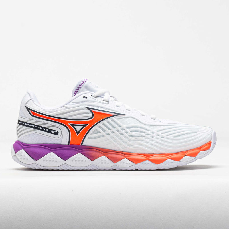 Mizuno Wave Enforce Tour 2 AC Women's White/Lava Orange – Holabird