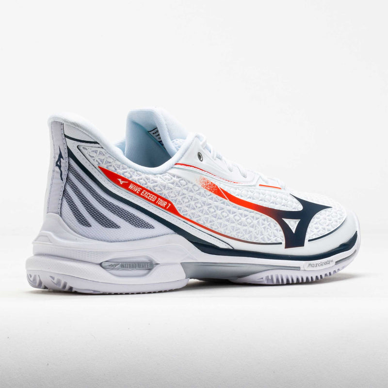 Mizuno Wave Exceed Tour 7 CC CLay White/Insignia Blue – Holabird