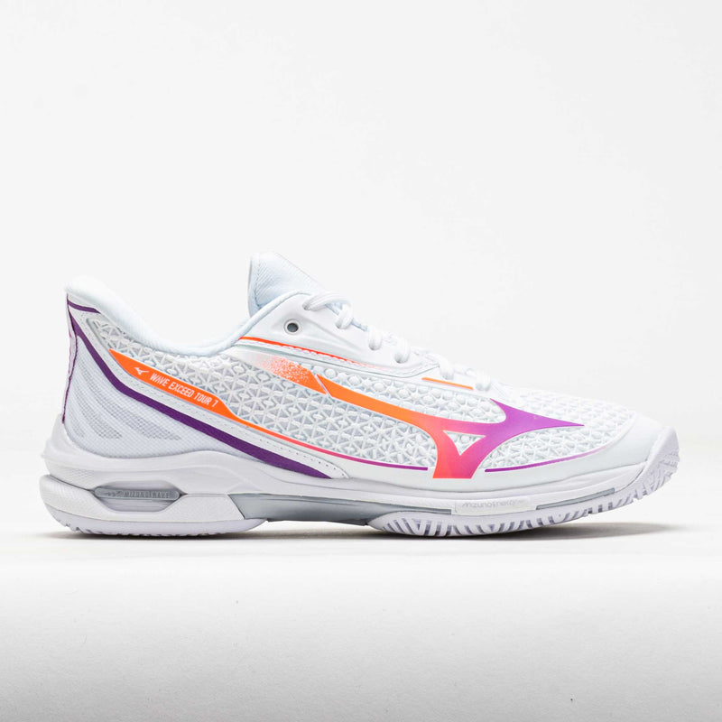 Mizuno Wave Exceed Tour 7 AC Women's White/Dahlia – Holabird Sports