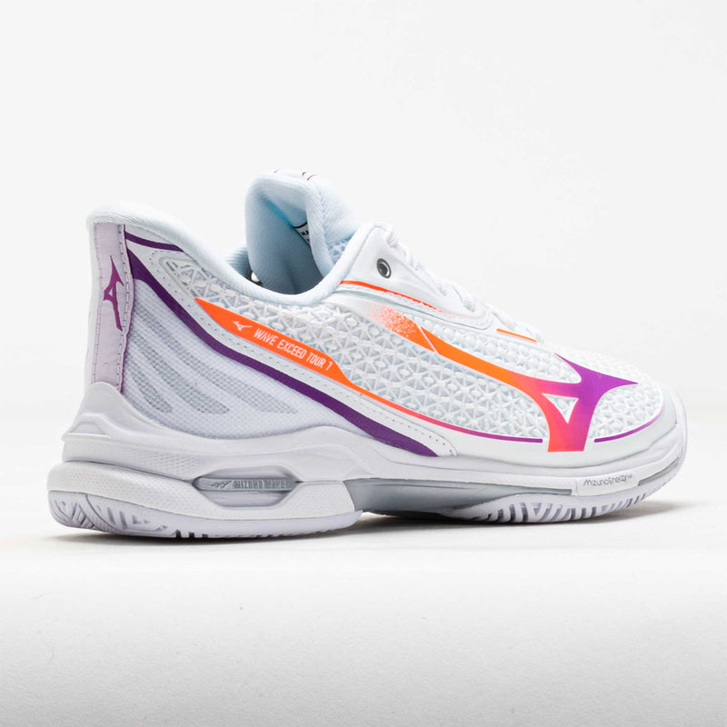Mizuno Wave Exceed Tour 7 AC Women's White/Dahlia – Holabird Sports