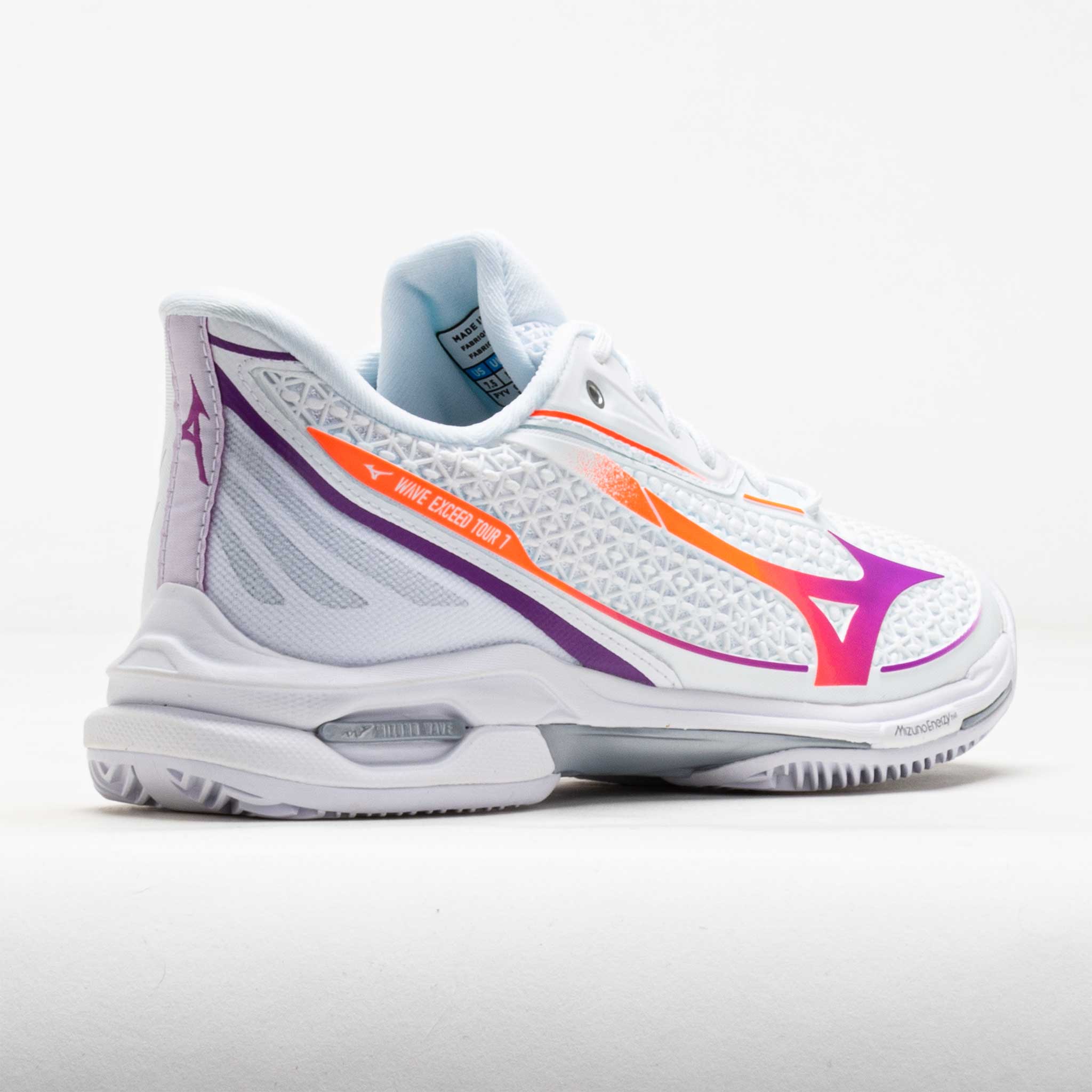 Mizuno Wave Exceed Tour 7 CC Clay Women's White/Dahlia