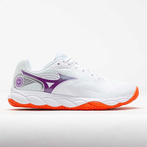 Mizuno Wave Enforce Court 2 AC Women's White/Dahlia – Holabird Sports