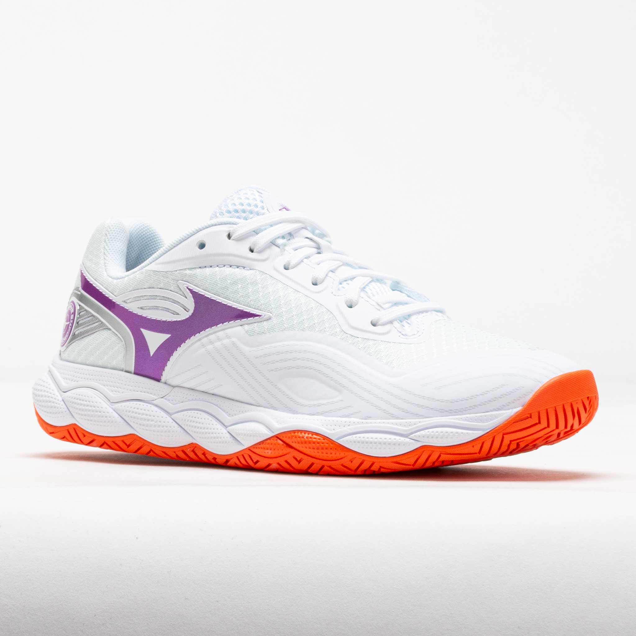 Mizuno Wave Enforce Court 2 AC Women's White/Dahlia – Holabird Sports