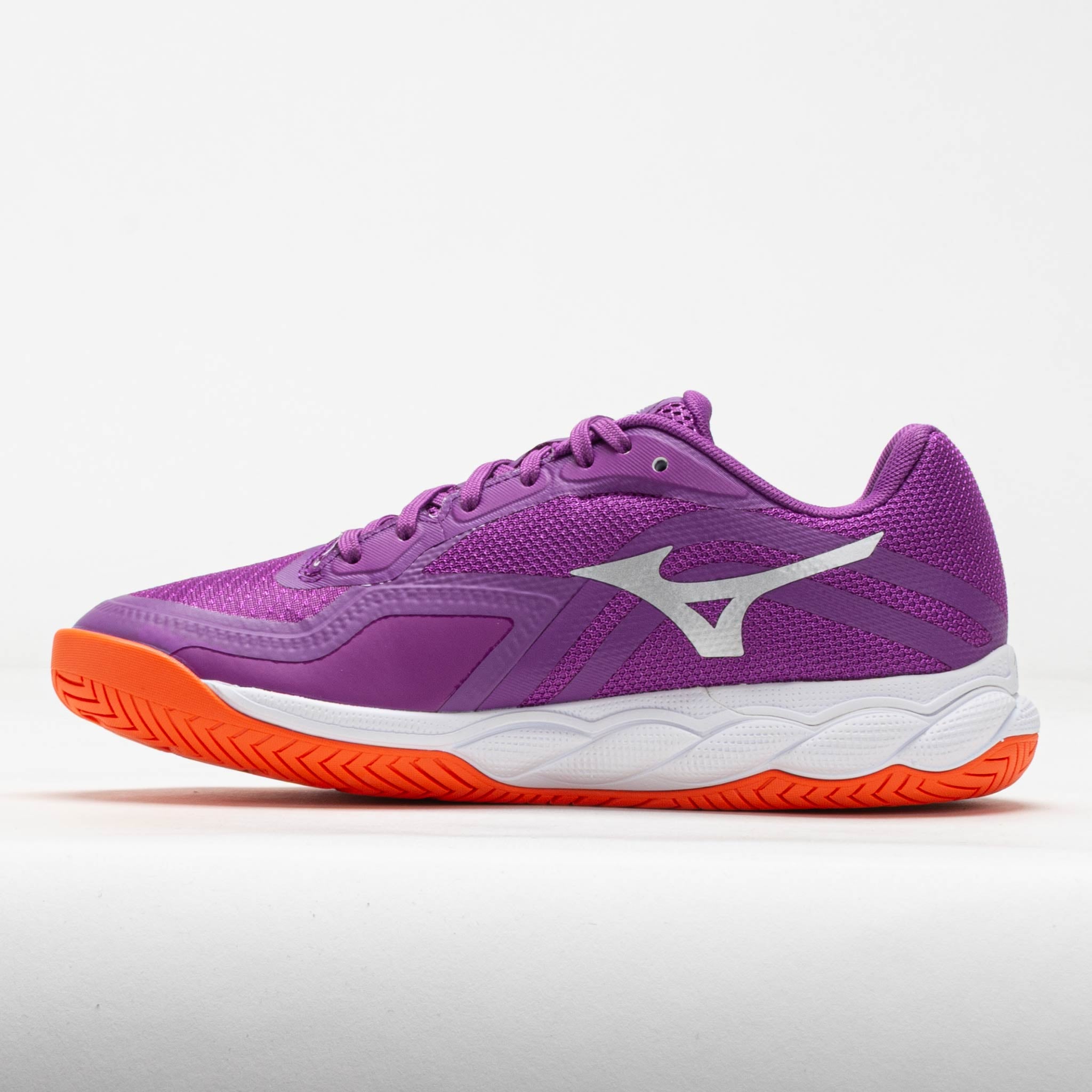 Mizuno Wave Enforce Court 2 AC Women's Dahlia/Galaxy Silver