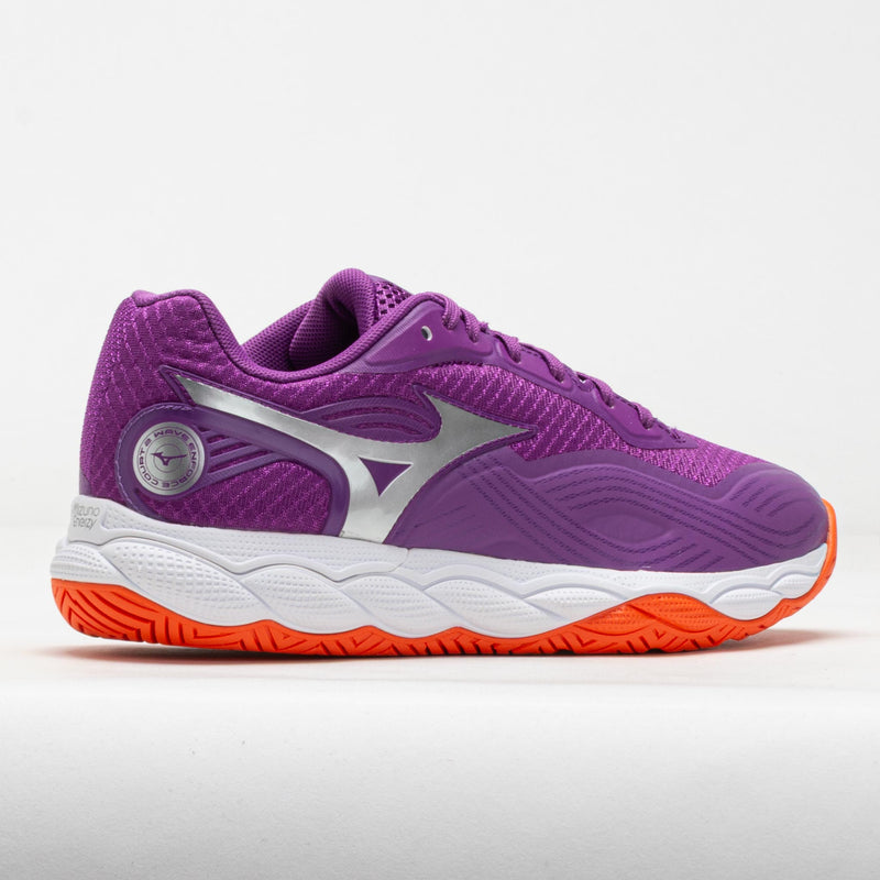 Mizuno Wave Enforce Court 2 AC Women's Dahlia/Galaxy Silver