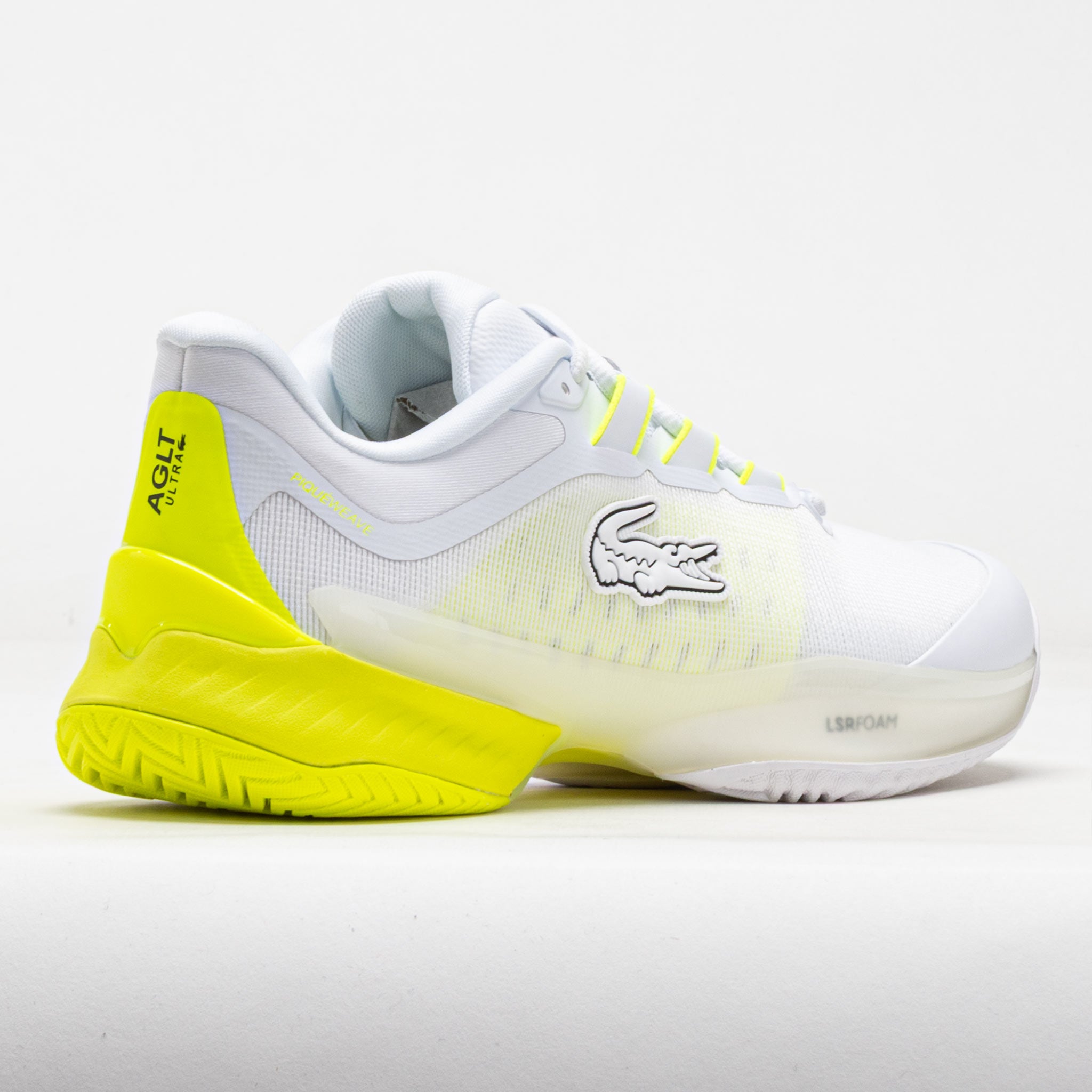 Lacoste AG-LT 26 Ultra Men's White/Yellow – Holabird Sports