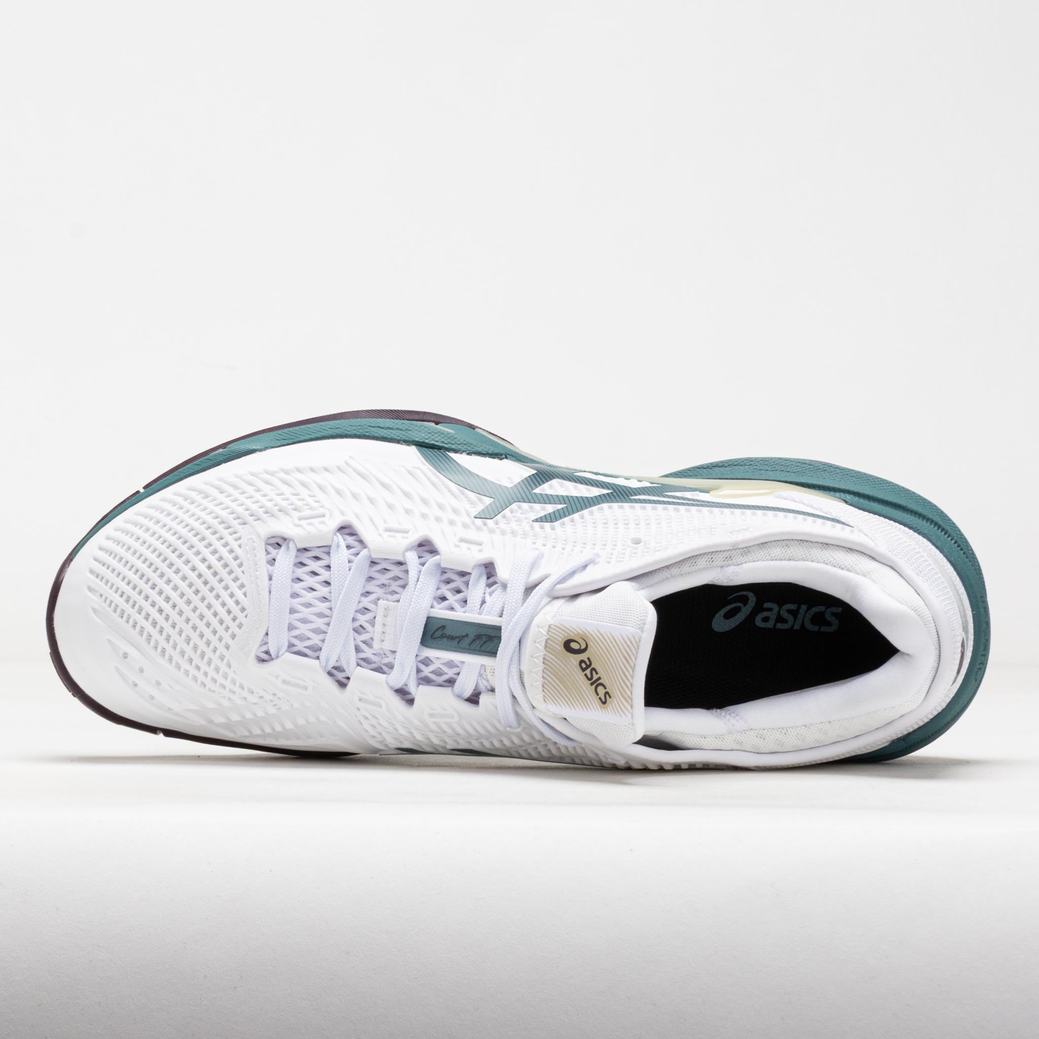 ASICS Court FF 3 Men's White/Foggy Teal – Holabird Sports