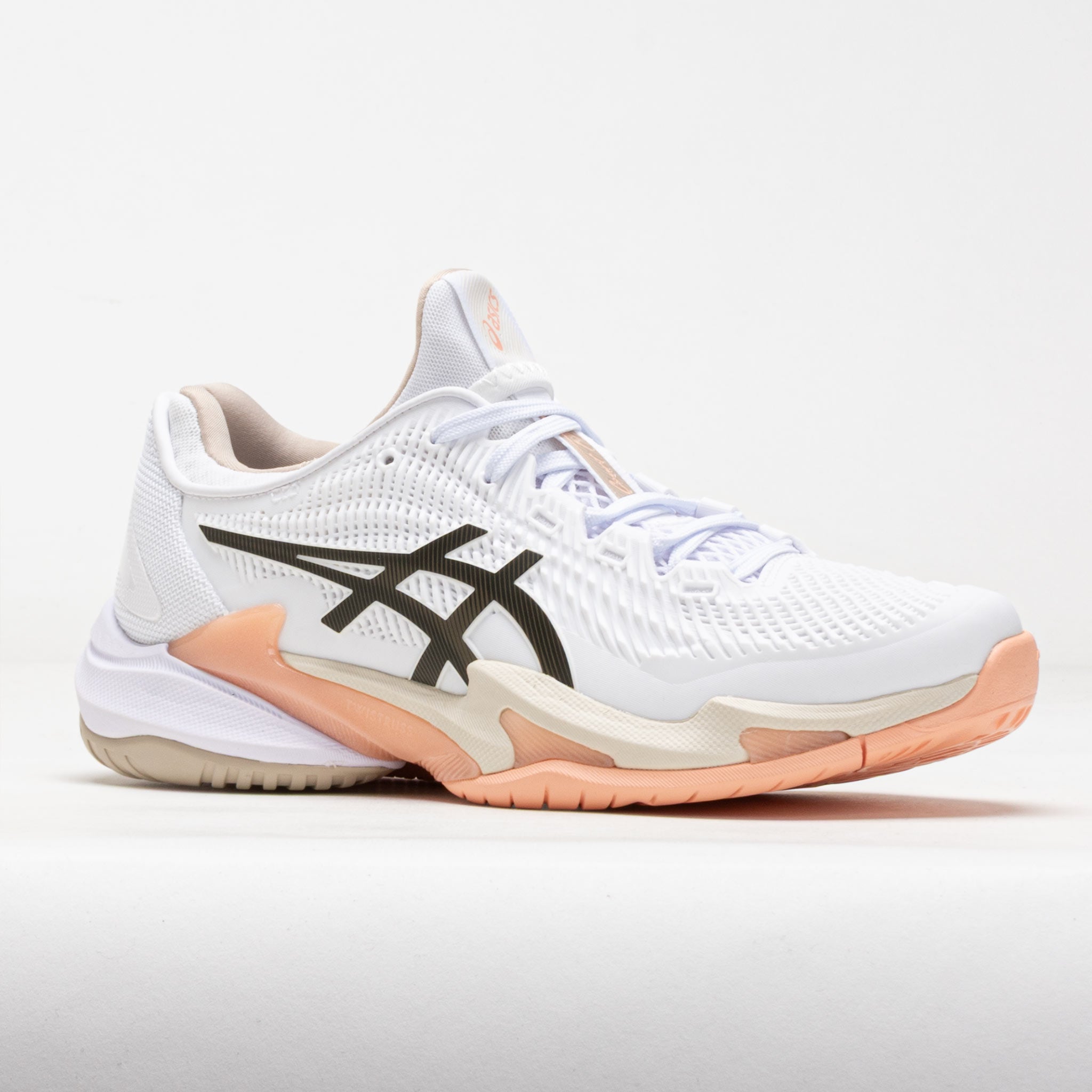 週末値下美中古テニスシューズ ASICS COURT FF 3 ＯＣ26.5cm ASICS Court FF 3 Women's White/Black Coffee – Holabird Sports